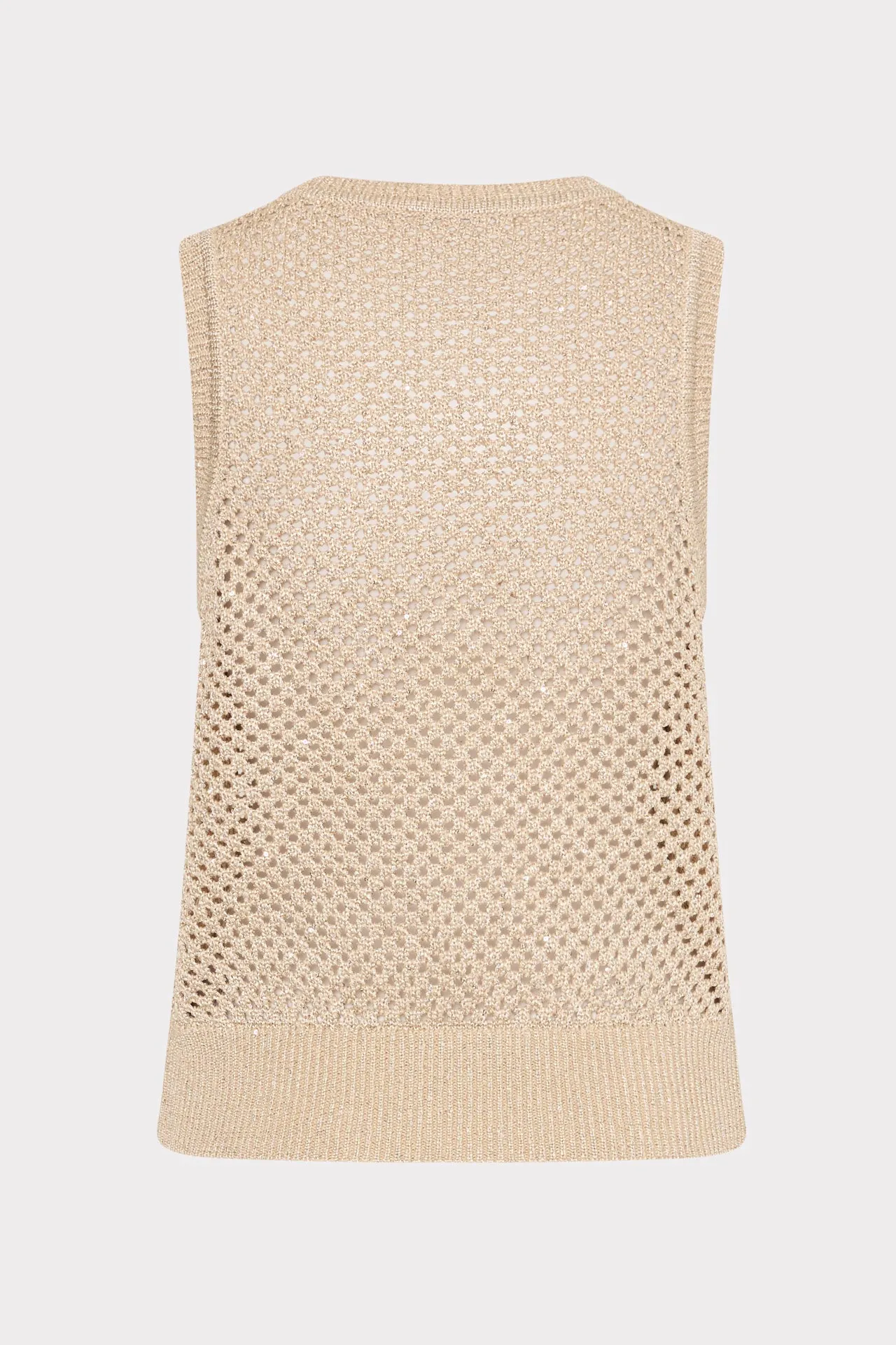 Sequin Mesh Shell Sweater sold by Milly product image thumbnail 4