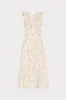Butterfly Eyelet Ruffle Midi Dress sold by Milly