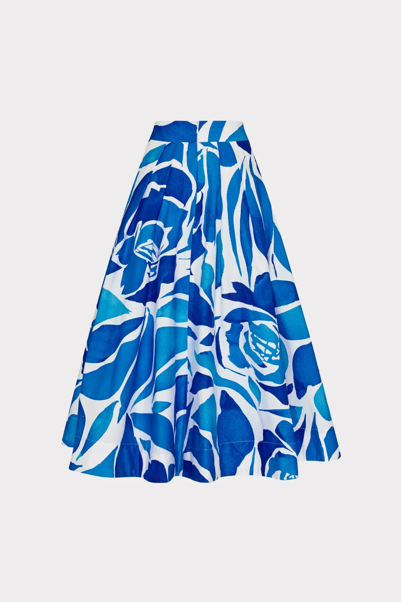 Juliet Dream Rose Midi Skirt sold by Milly product image thumbnail 4
