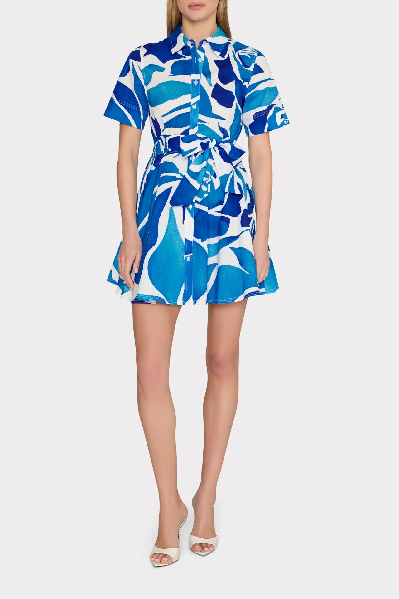 Dream Rose Poplin Mini Dress sold by Milly product image thumbnail 2