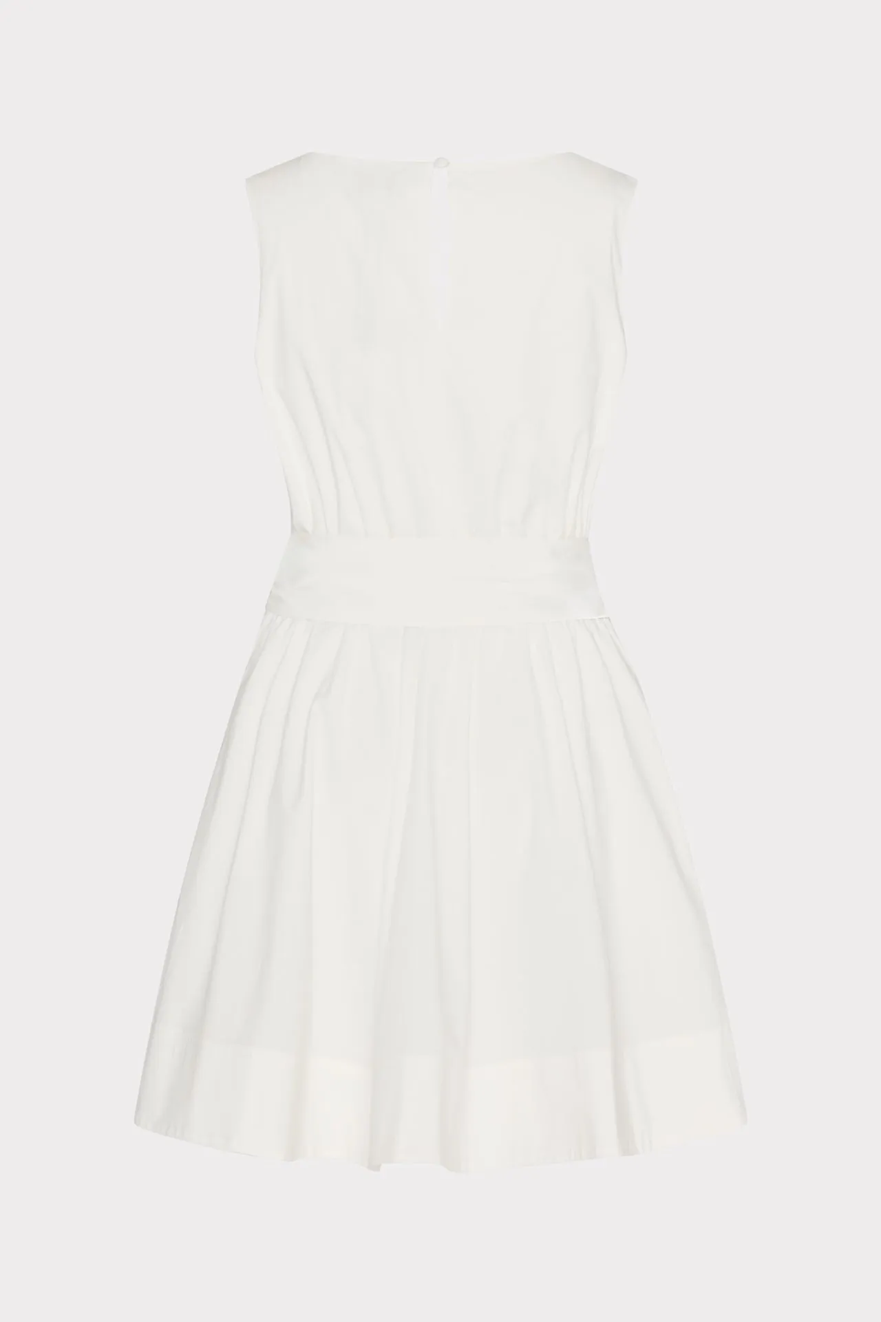Draped Poplin Sleeveless Mini Dress sold by Milly product image thumbnail 5