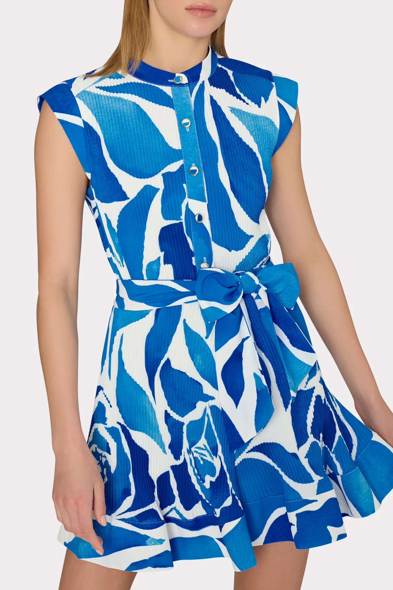 Joan Dream Rose Pleated Dress sold by Milly product image thumbnail 3