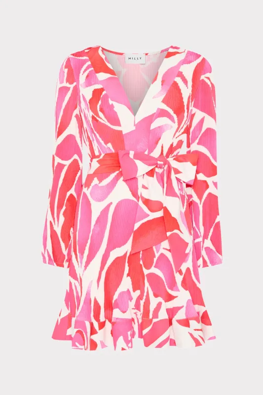 Liv Dream Rose Pleated Dress sold by Milly