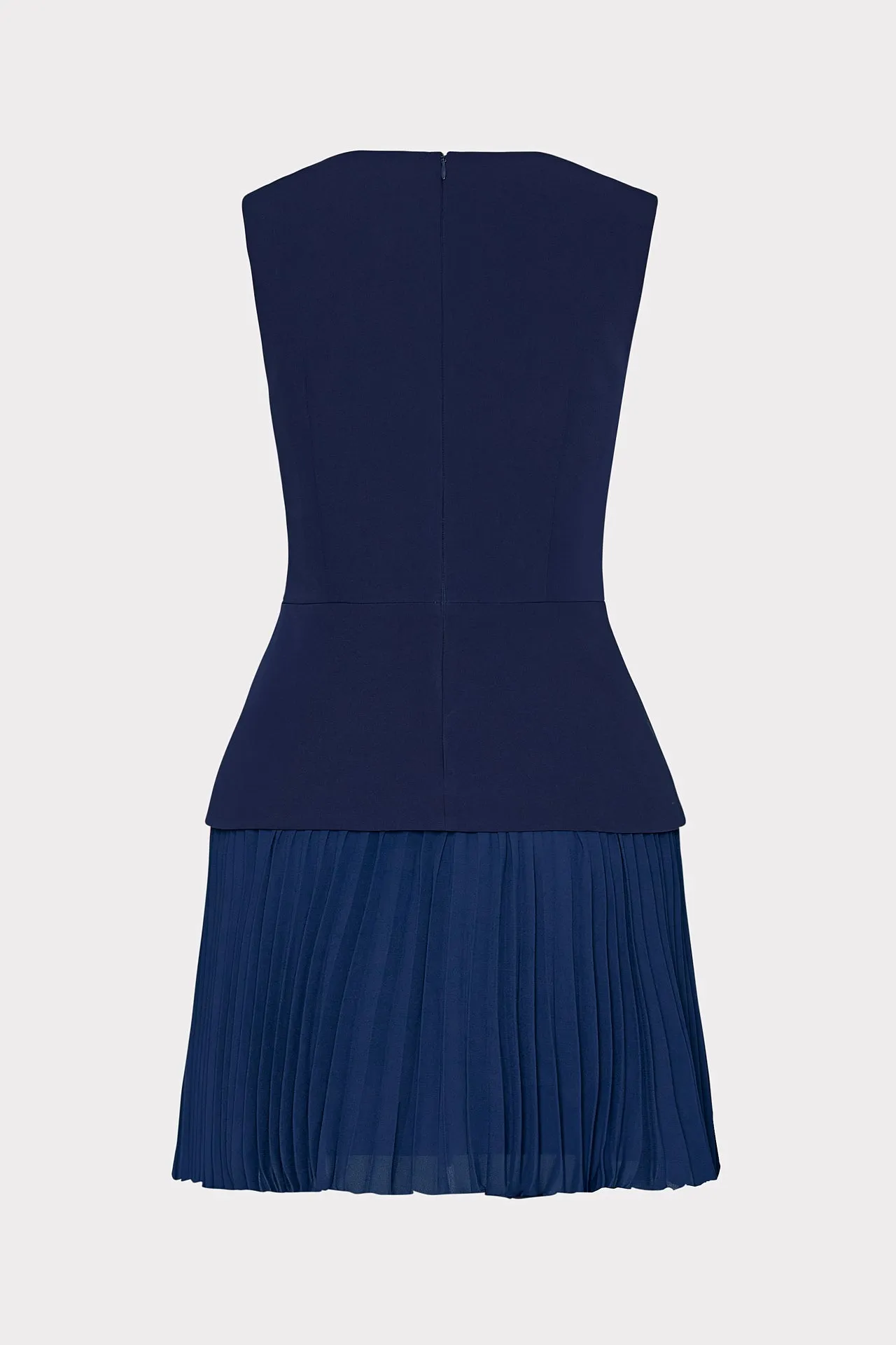 Haddy Pleated Mini Dress sold by Milly product image thumbnail 4