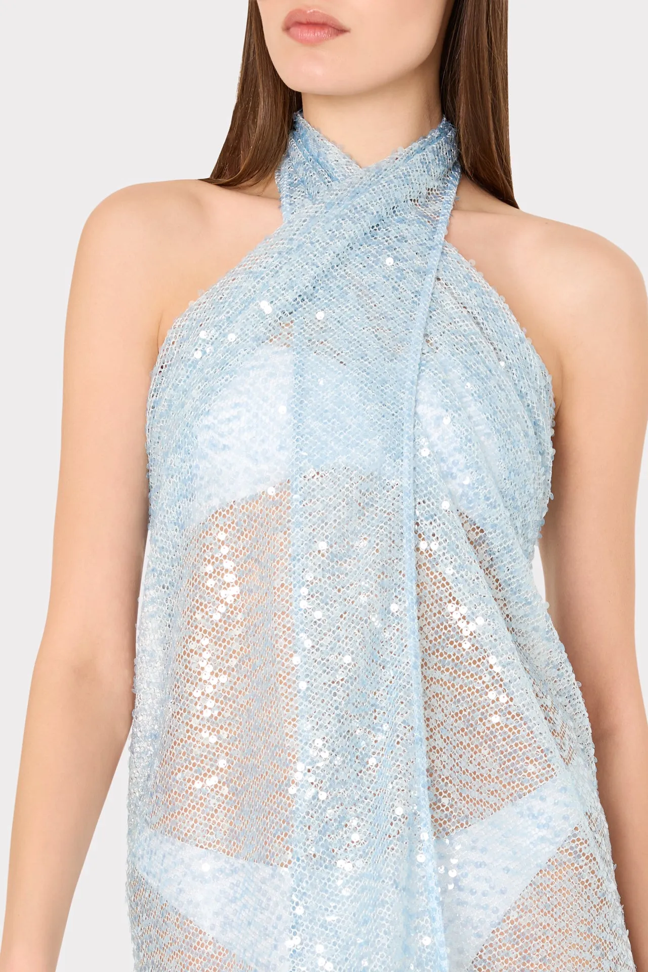 Sequin Mesh Sarong sold by Milly product image thumbnail 4