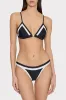 Positano Color Block Bikini Top sold by Milly
