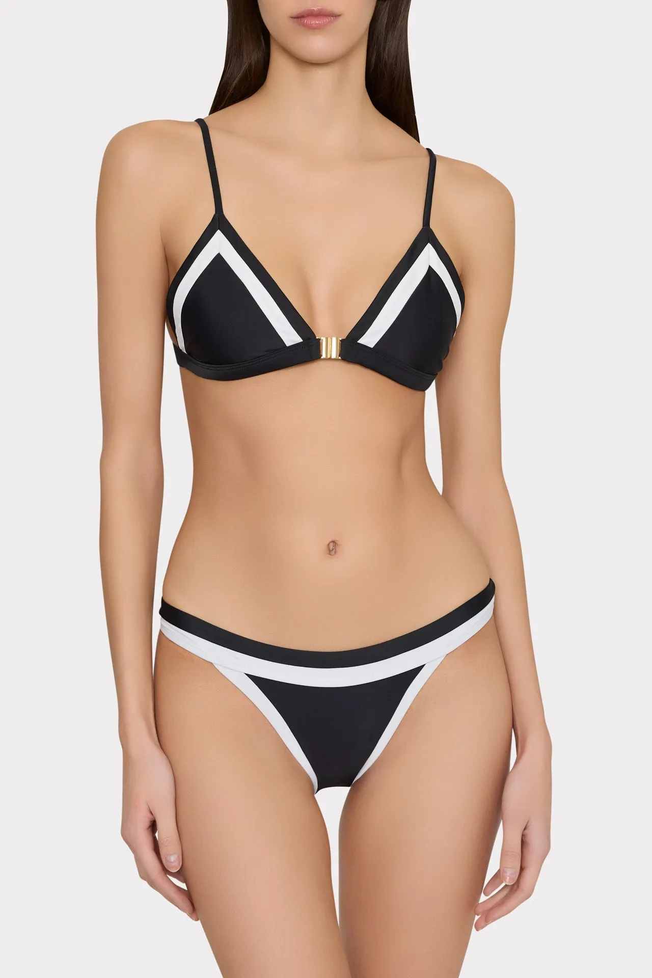 Positano Color Block Bikini Top sold by Milly product image thumbnail 2