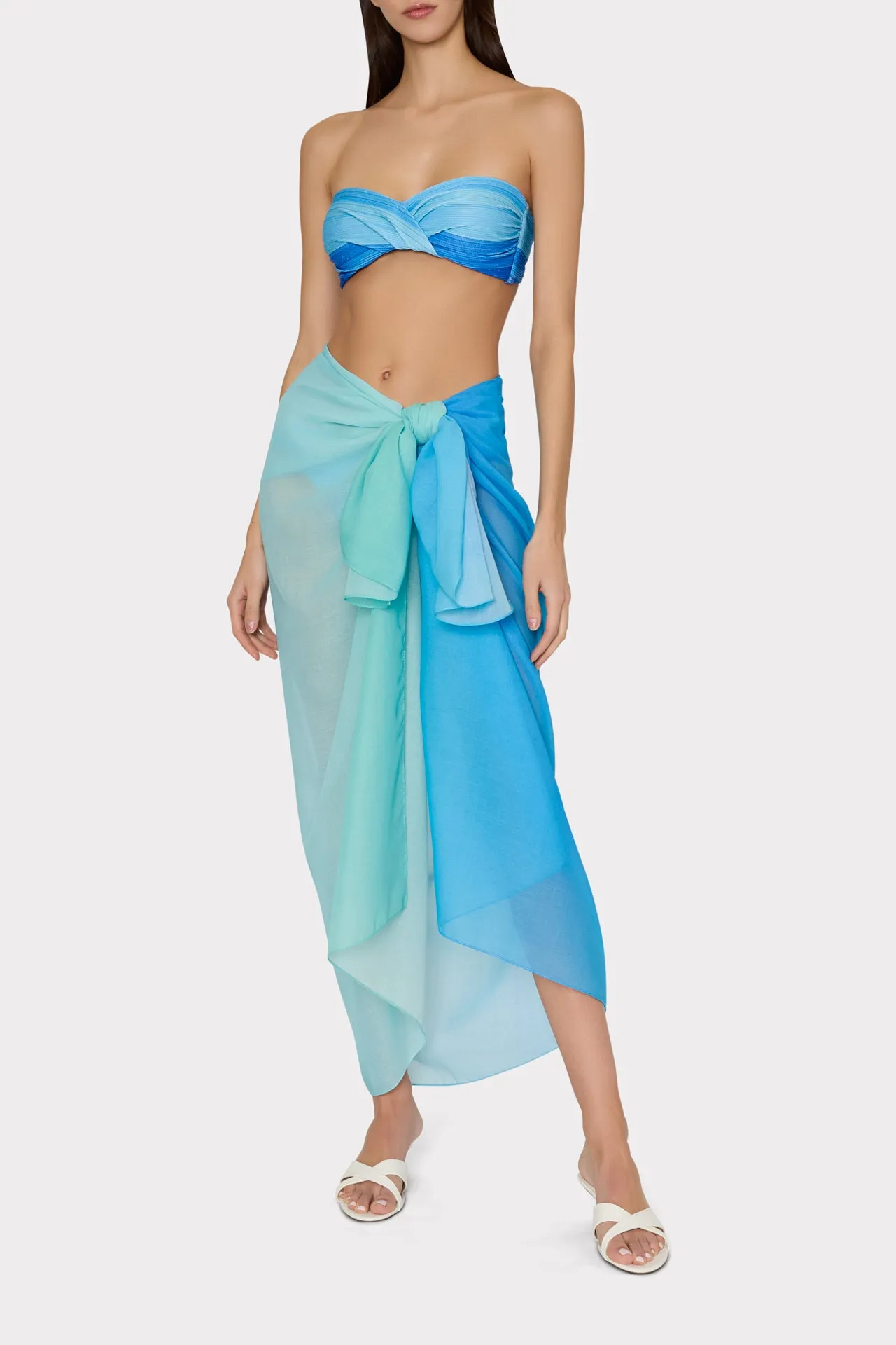 Blue Sunset Sarong sold by Milly product image thumbnail 2