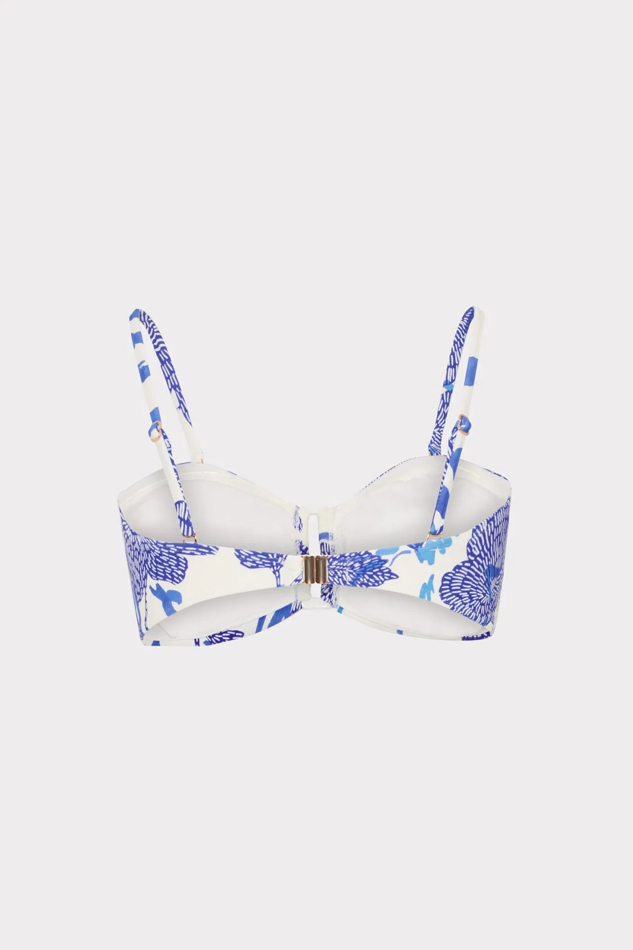 Brushwork Floral Bandeau Bikini Top sold by Milly product image thumbnail 5