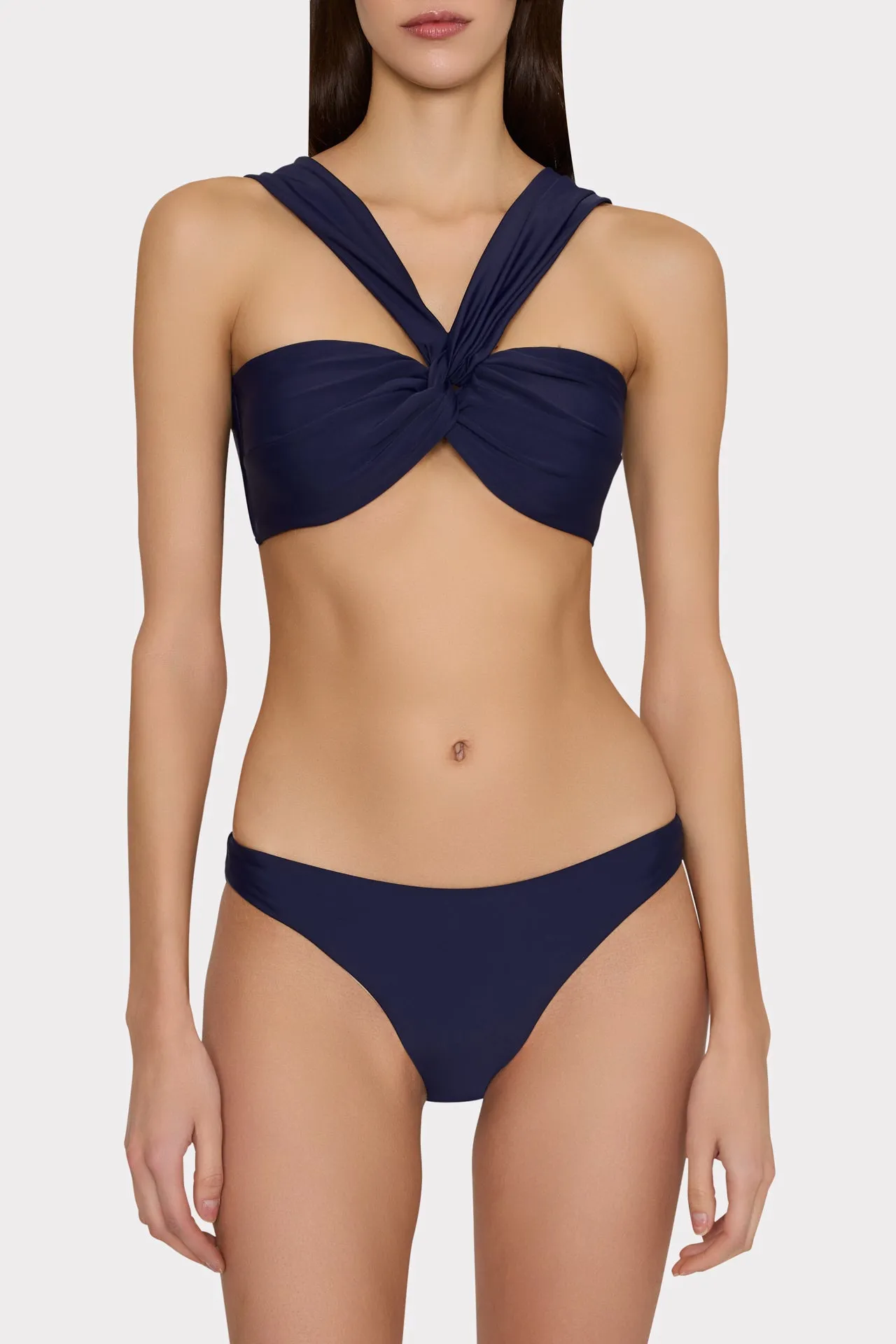 Olivia Draped Bandeau Top sold by Milly product image thumbnail 2