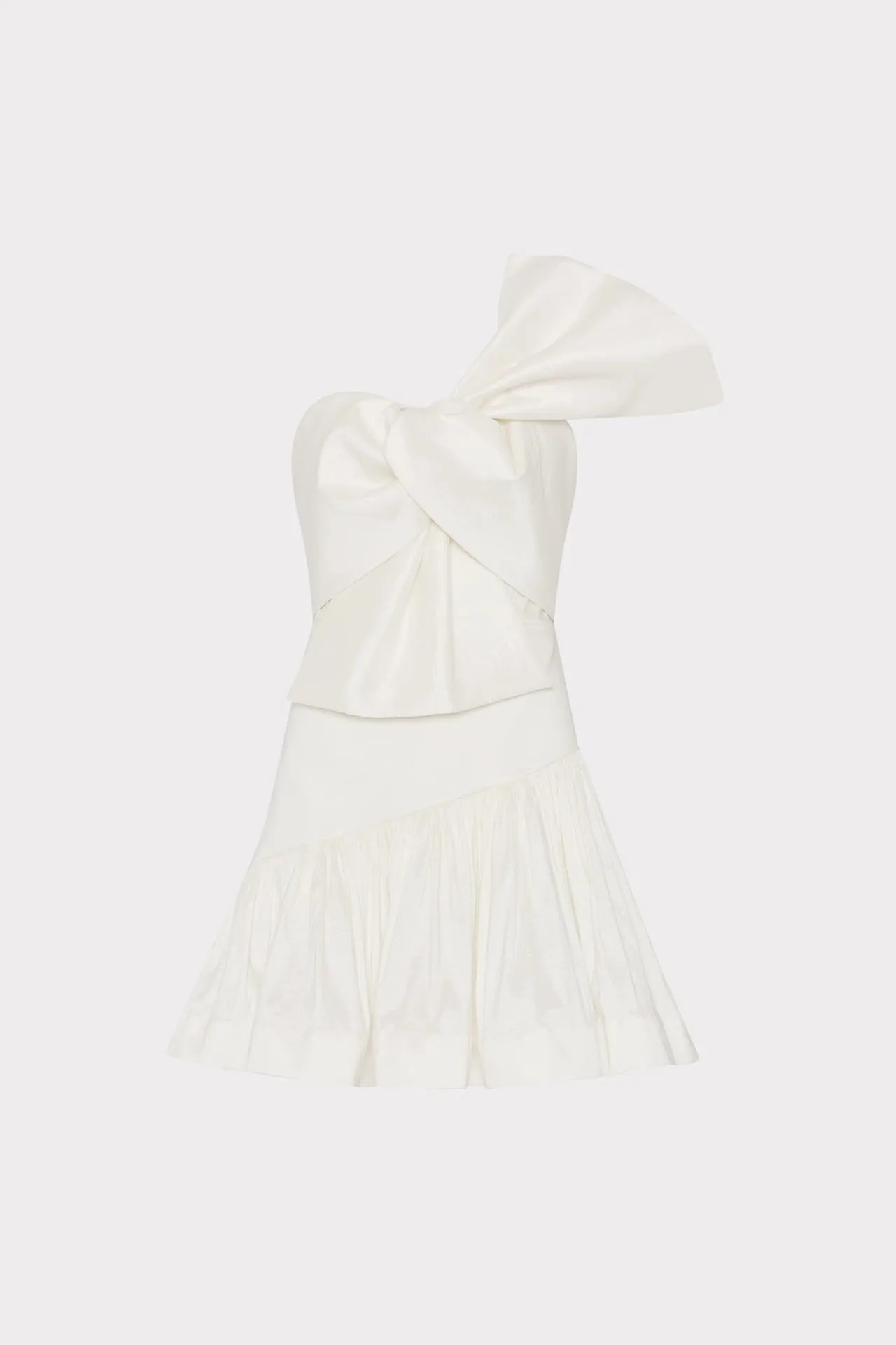 Harley Bow Taffeta Mini Dress sold by Milly