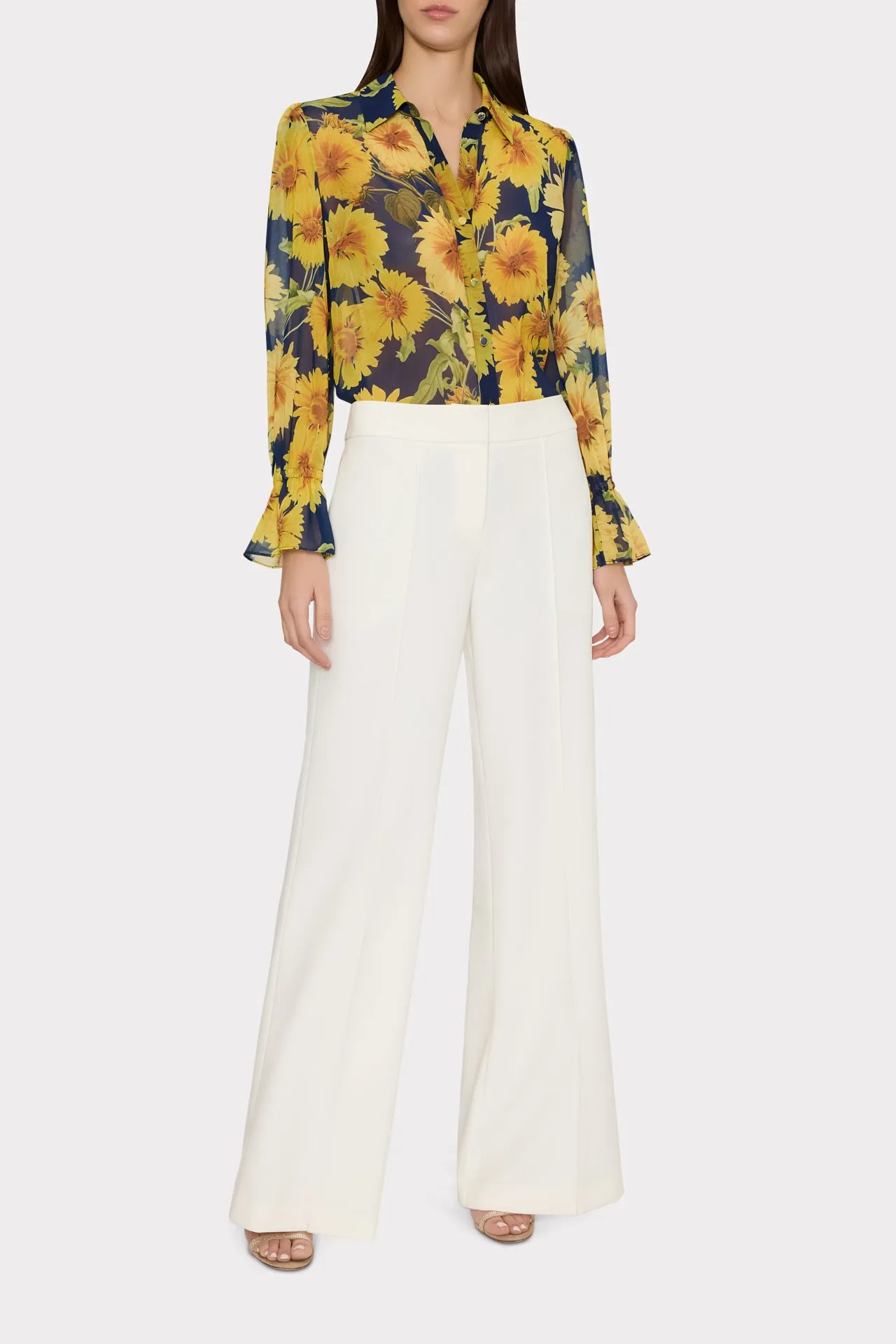 Lacey Sunflower Blouse sold by Milly product image thumbnail 2