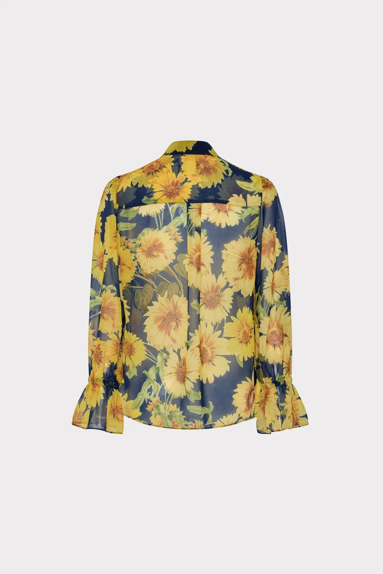 Lacey Sunflower Blouse sold by Milly product image thumbnail 4