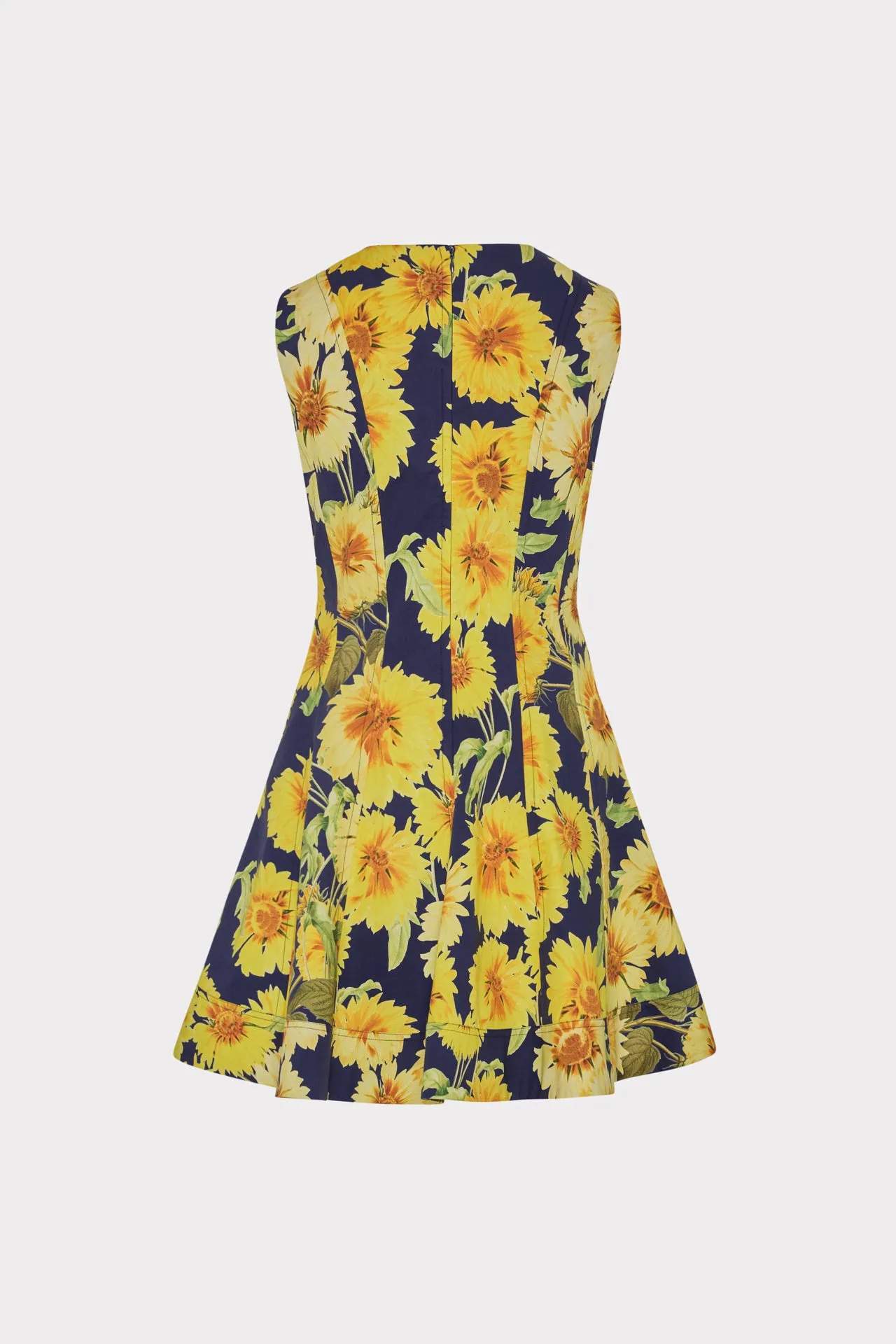 Poppy Sunflower Poplin Mini Dress sold by Milly product image thumbnail 2