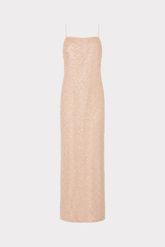 Anastasia Sequins Gown sold by Milly