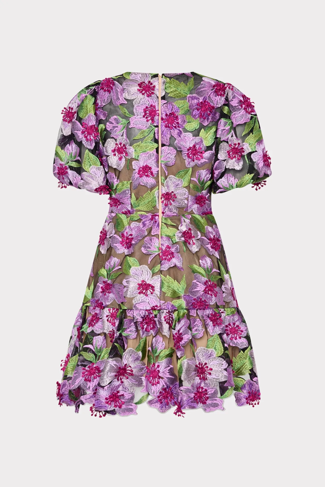 Yasmin 3D Embroidered Dress sold by Milly product image thumbnail 4