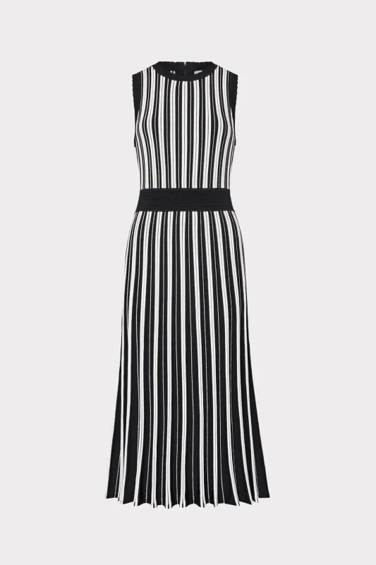 Sleeveless Pleated Midi Dress sold by Milly