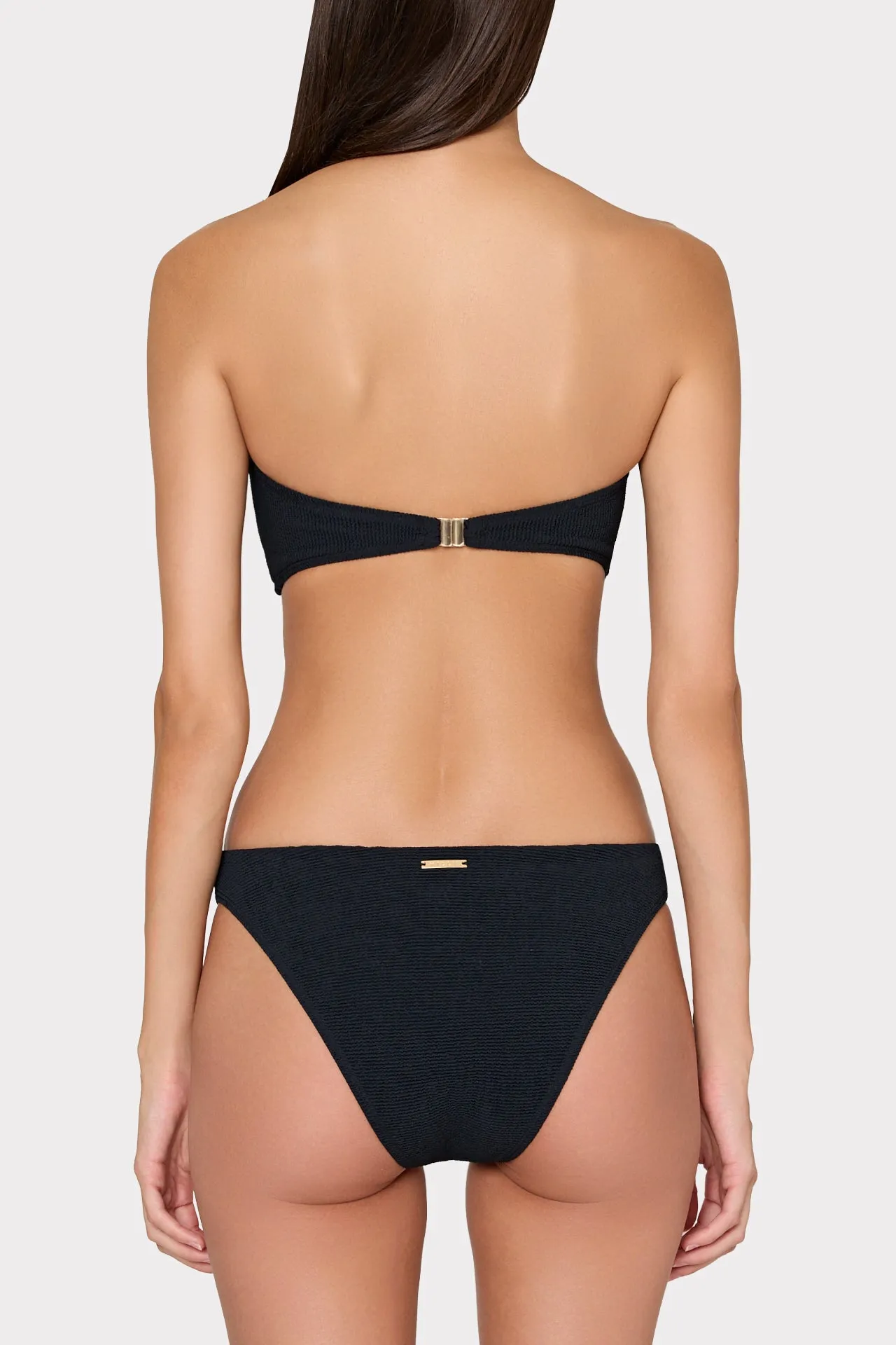 Solid Texture V-Wire Bandeau Top sold by Milly product image thumbnail 3