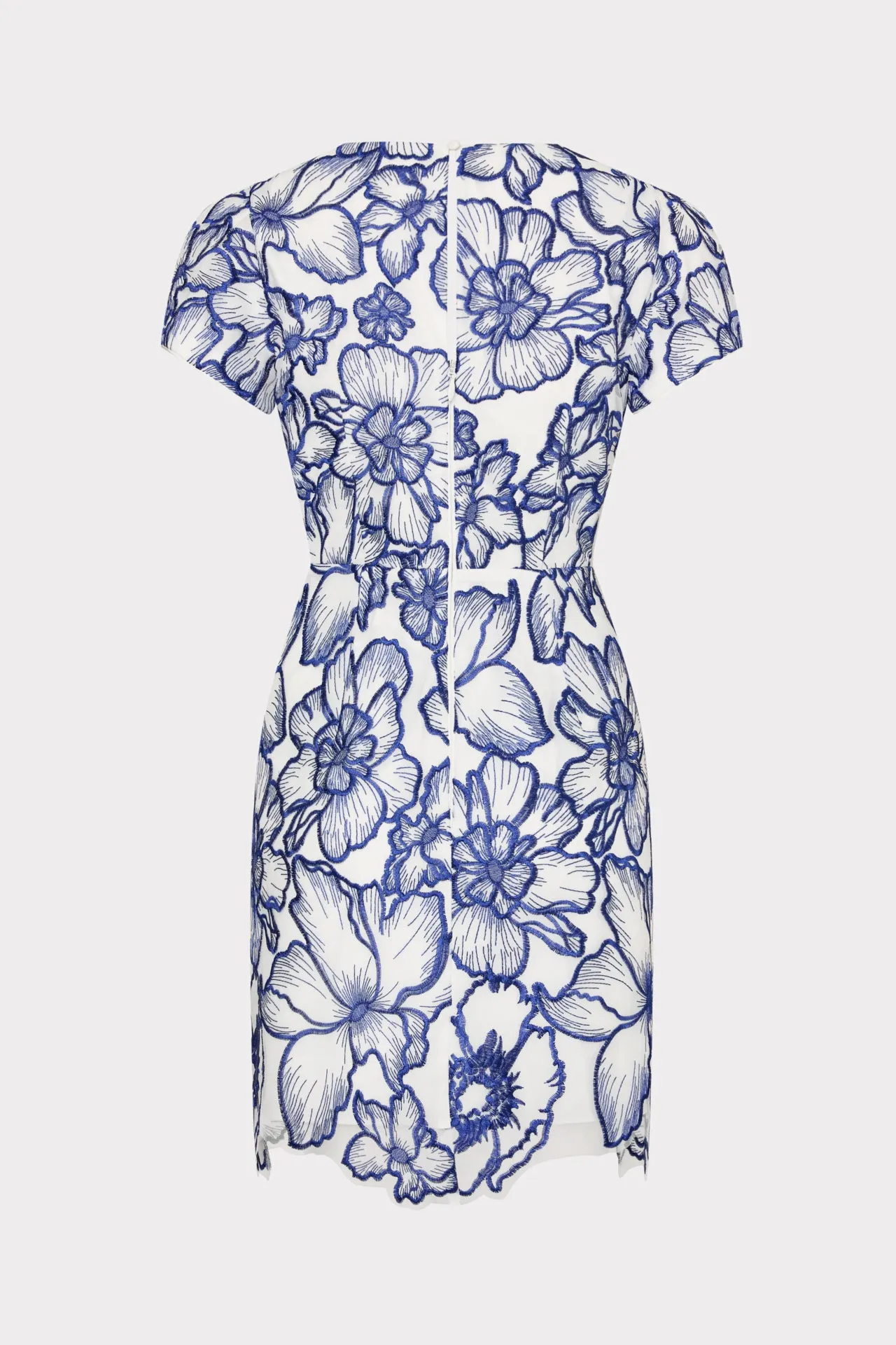 Kyla Floral Garden Embroidered Dress sold by Milly product image thumbnail 5