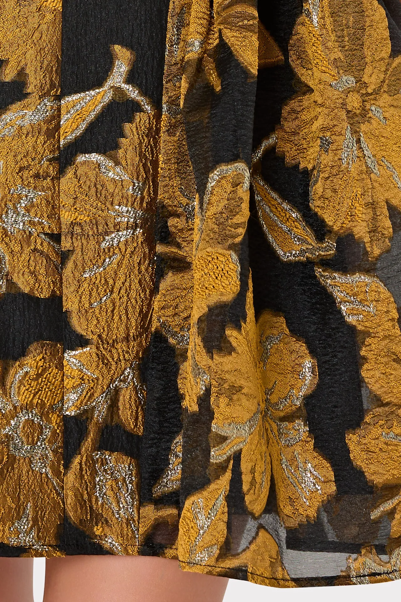 Erin Sleeveless Brocade Mini Dress sold by Milly product image thumbnail 4