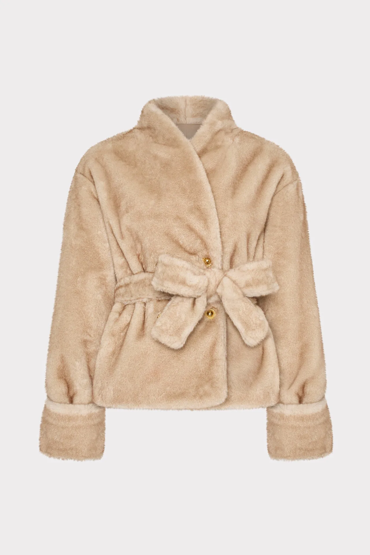 Faux Fur Shawl Jacket sold by Milly