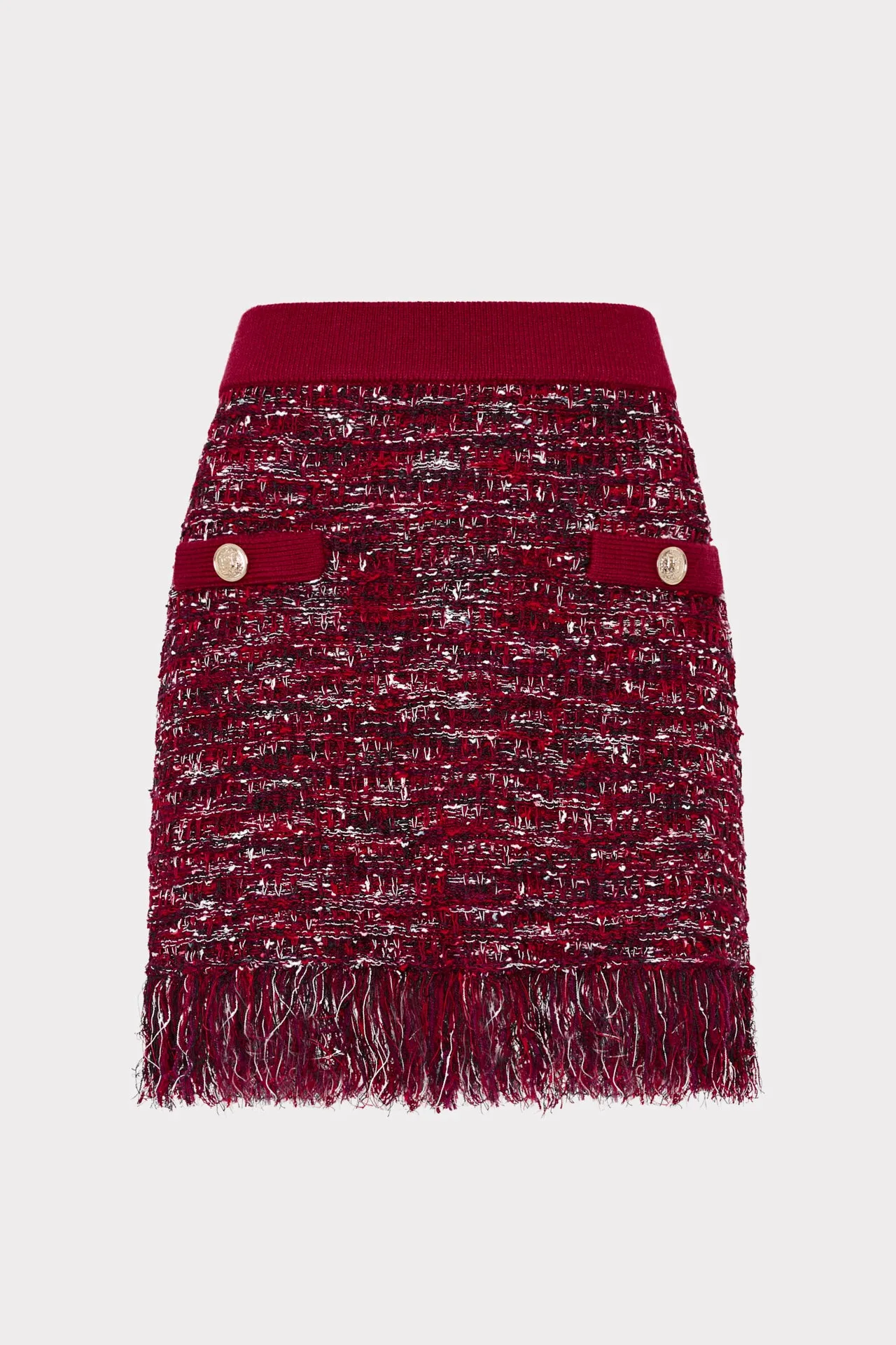 Kali Textured Knit Mini Skirt sold by Milly