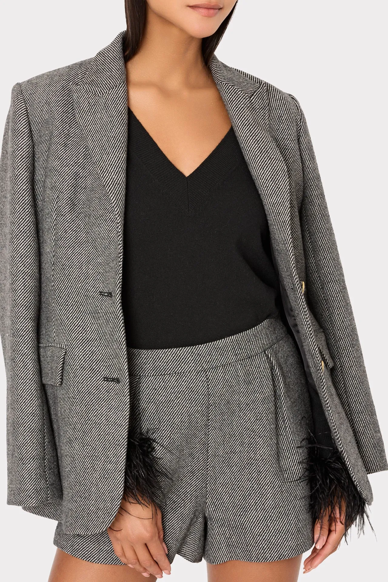 Drew Tweed Shorts sold by Milly product image thumbnail 4