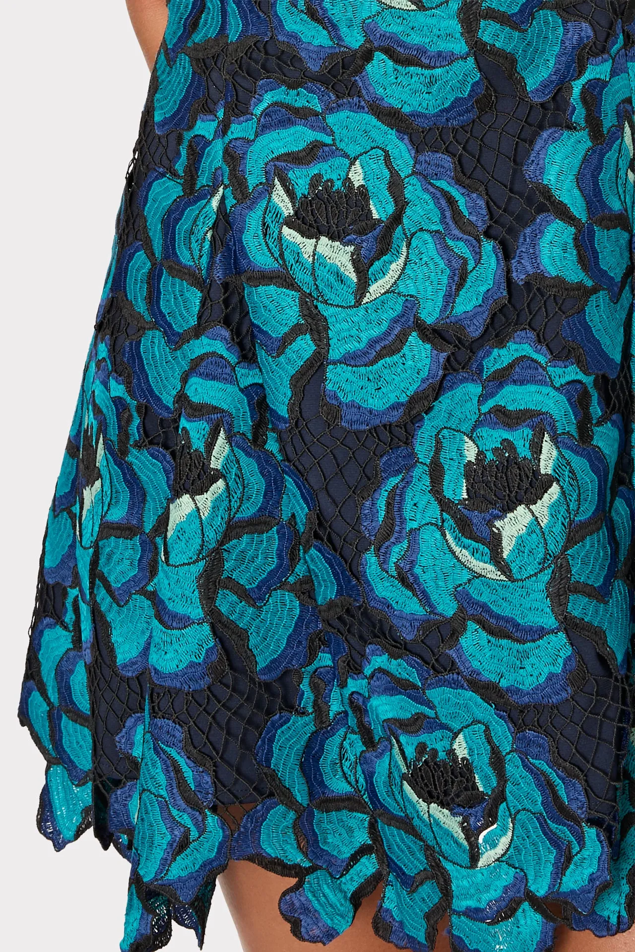 Blue Blossom Mini Dress sold by Milly product image thumbnail 4