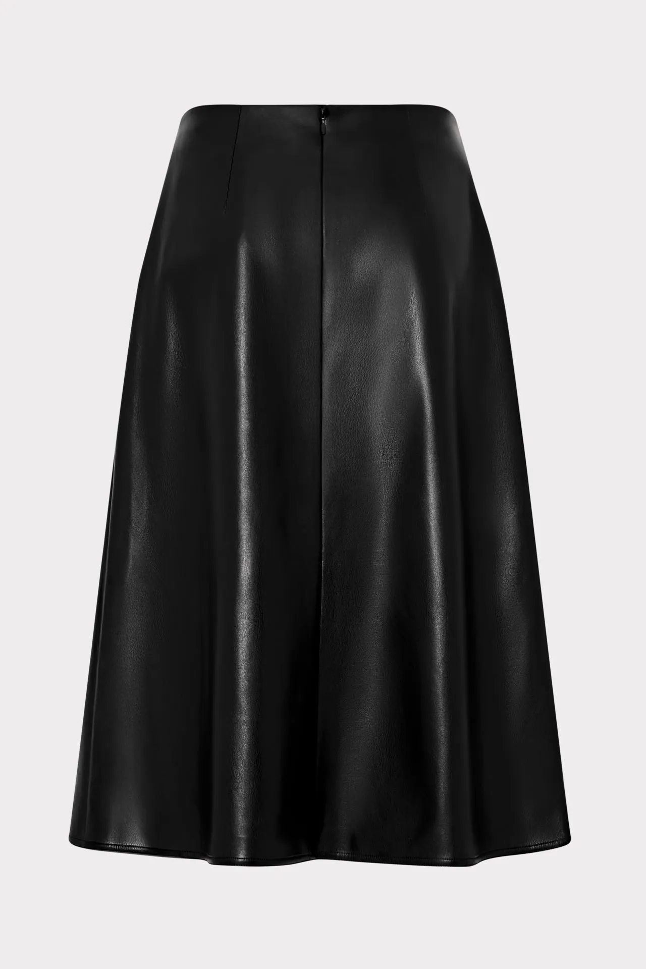 Vegan Leather Bow Midi Skirt sold by Milly product image thumbnail 4