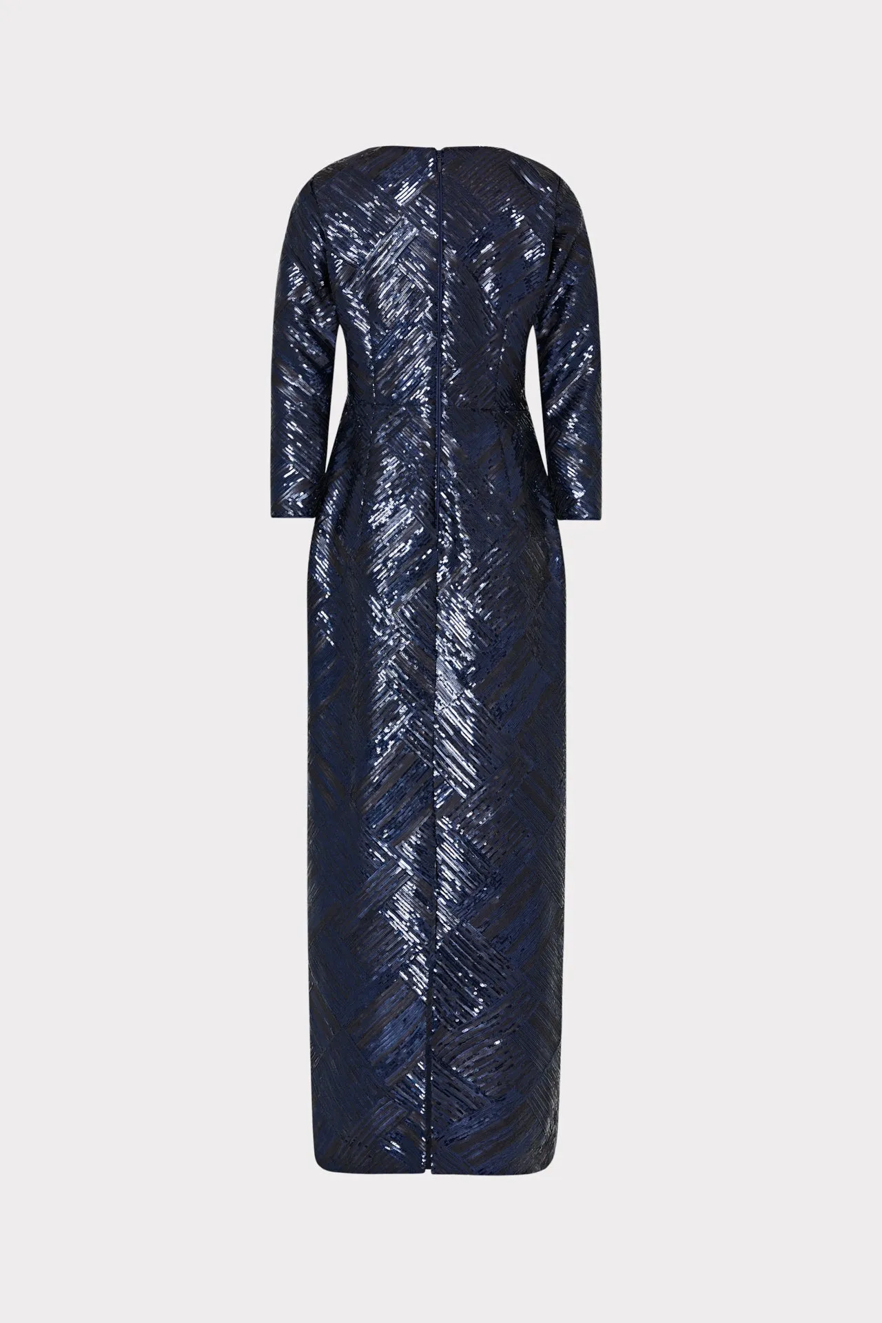 Jenna Long Sleeve Beaded Gown sold by Milly product image thumbnail 5