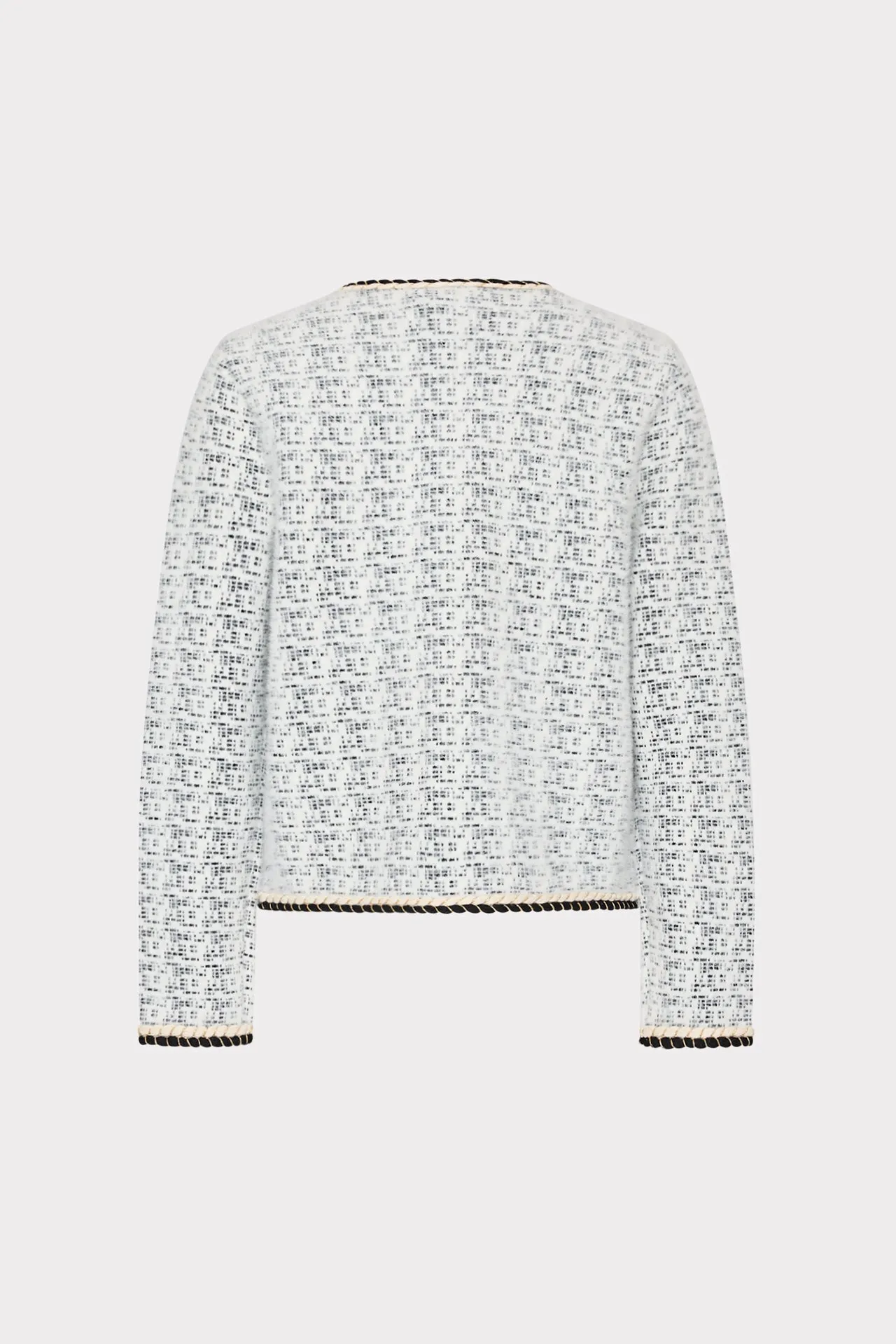 Braided Finish Knit Cardigan sold by Milly product image thumbnail 4