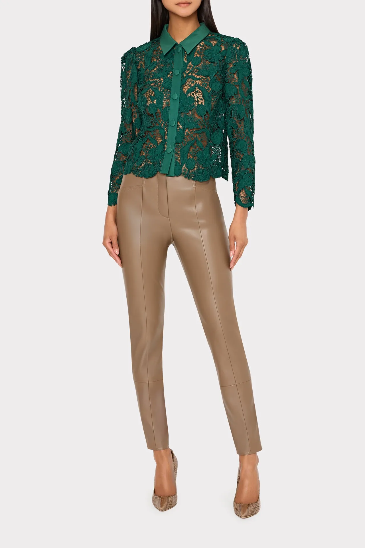 Tulip Garden Lace Blouse sold by Milly product image thumbnail 2