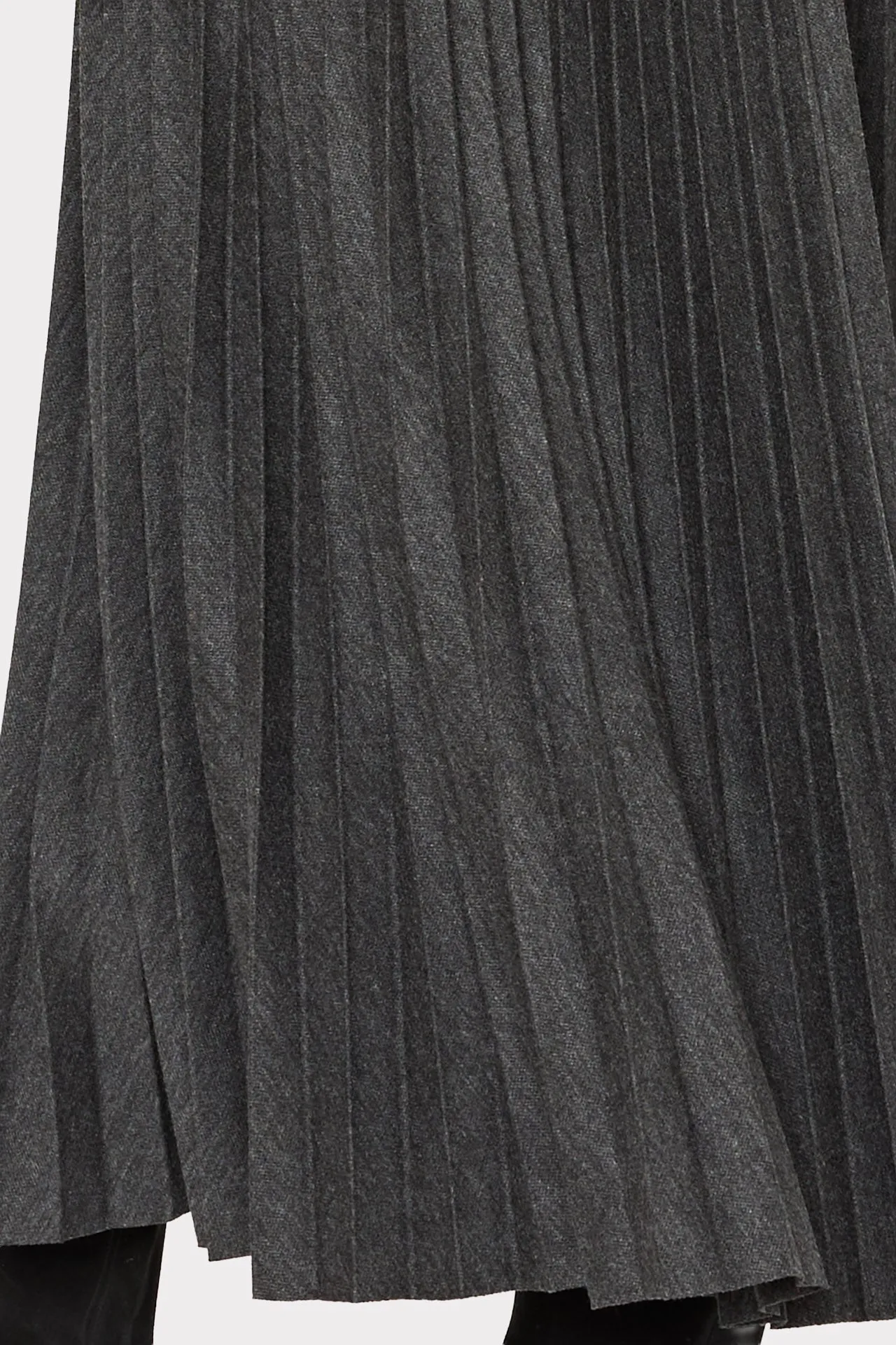 Pleated Midi Skirt sold by Milly product image thumbnail 3