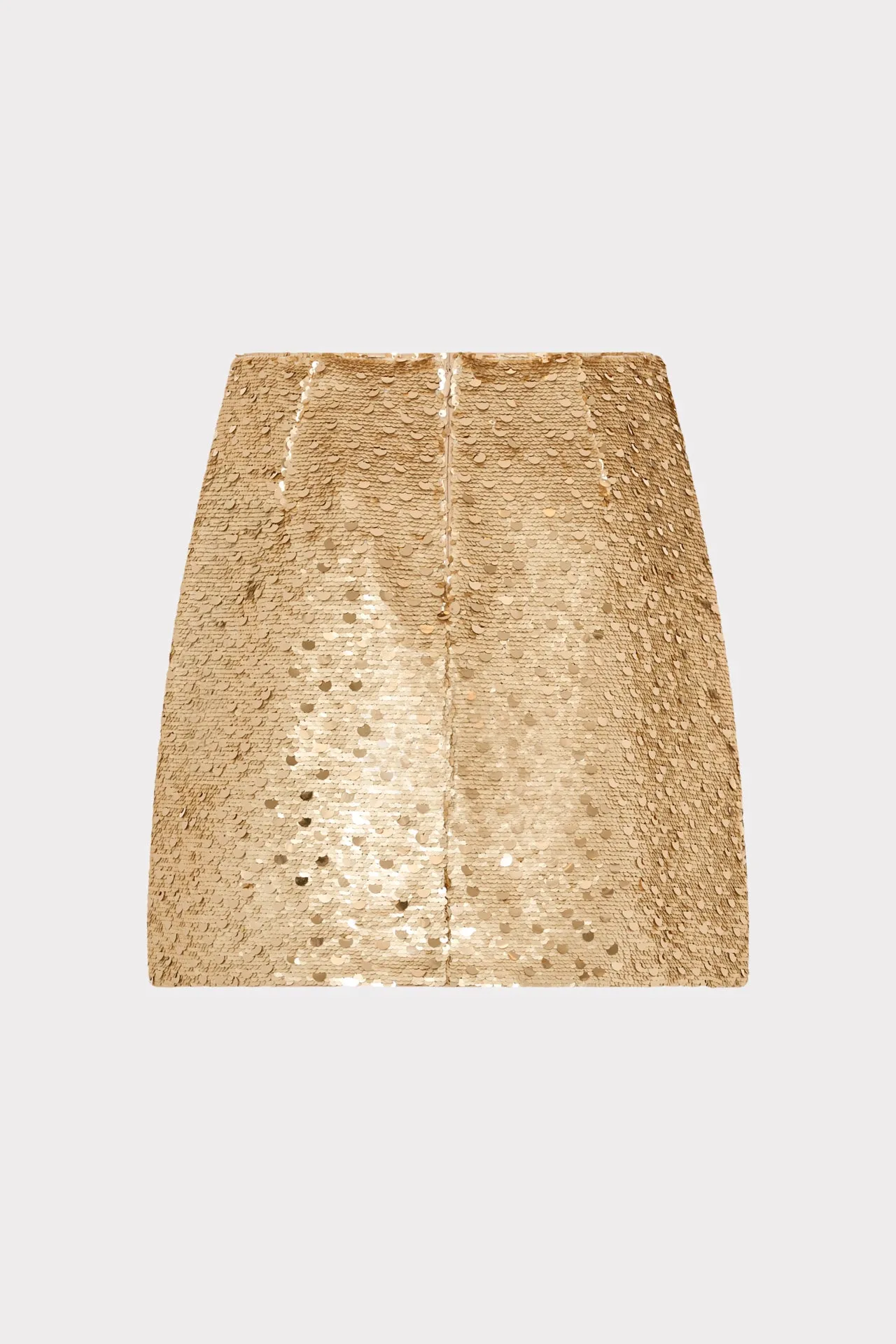 Modern Mini Gold Dot Sequin Skirt sold by Milly product image thumbnail 4