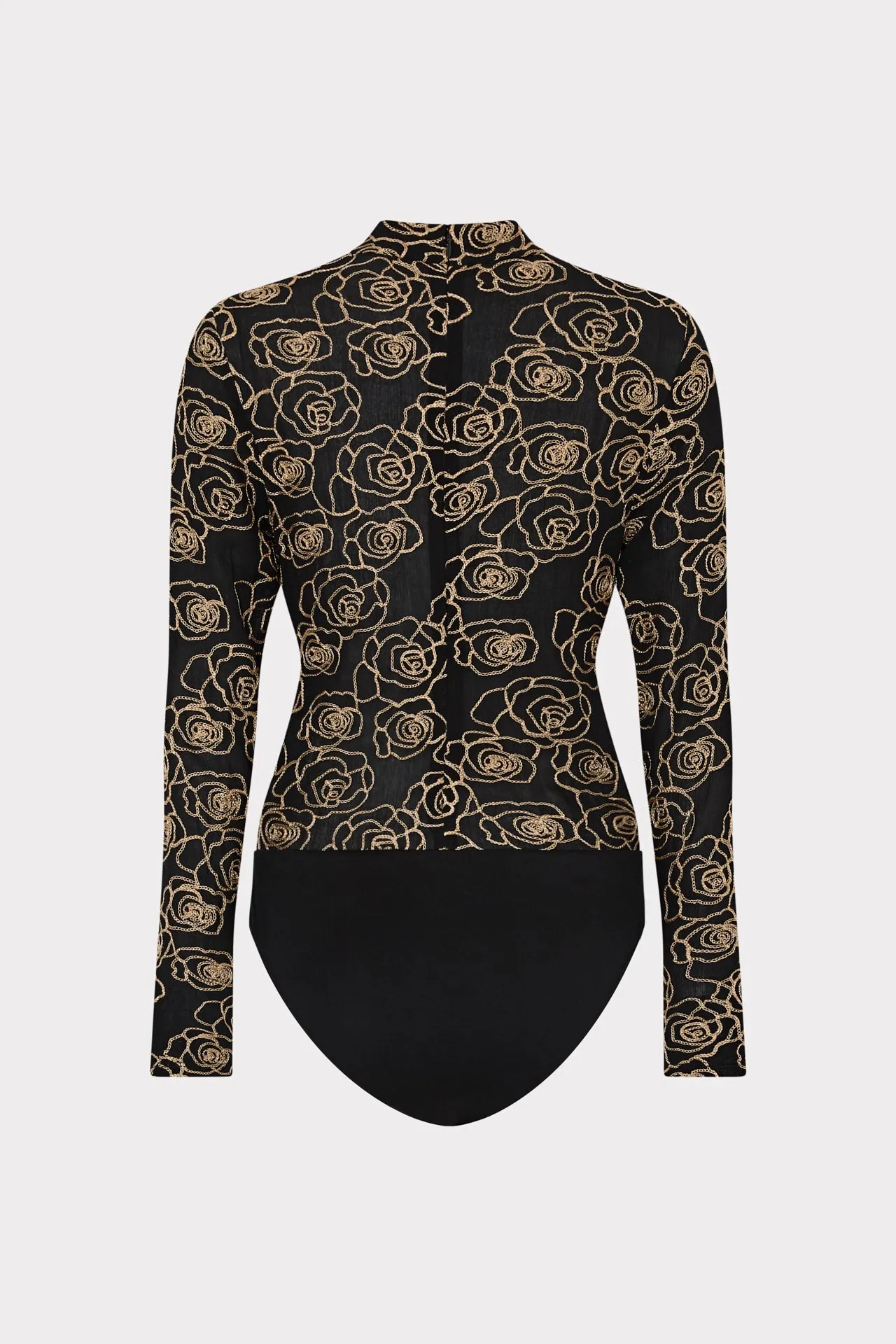 Ren Metallic Mesh Bodysuit sold by Milly product image thumbnail 5