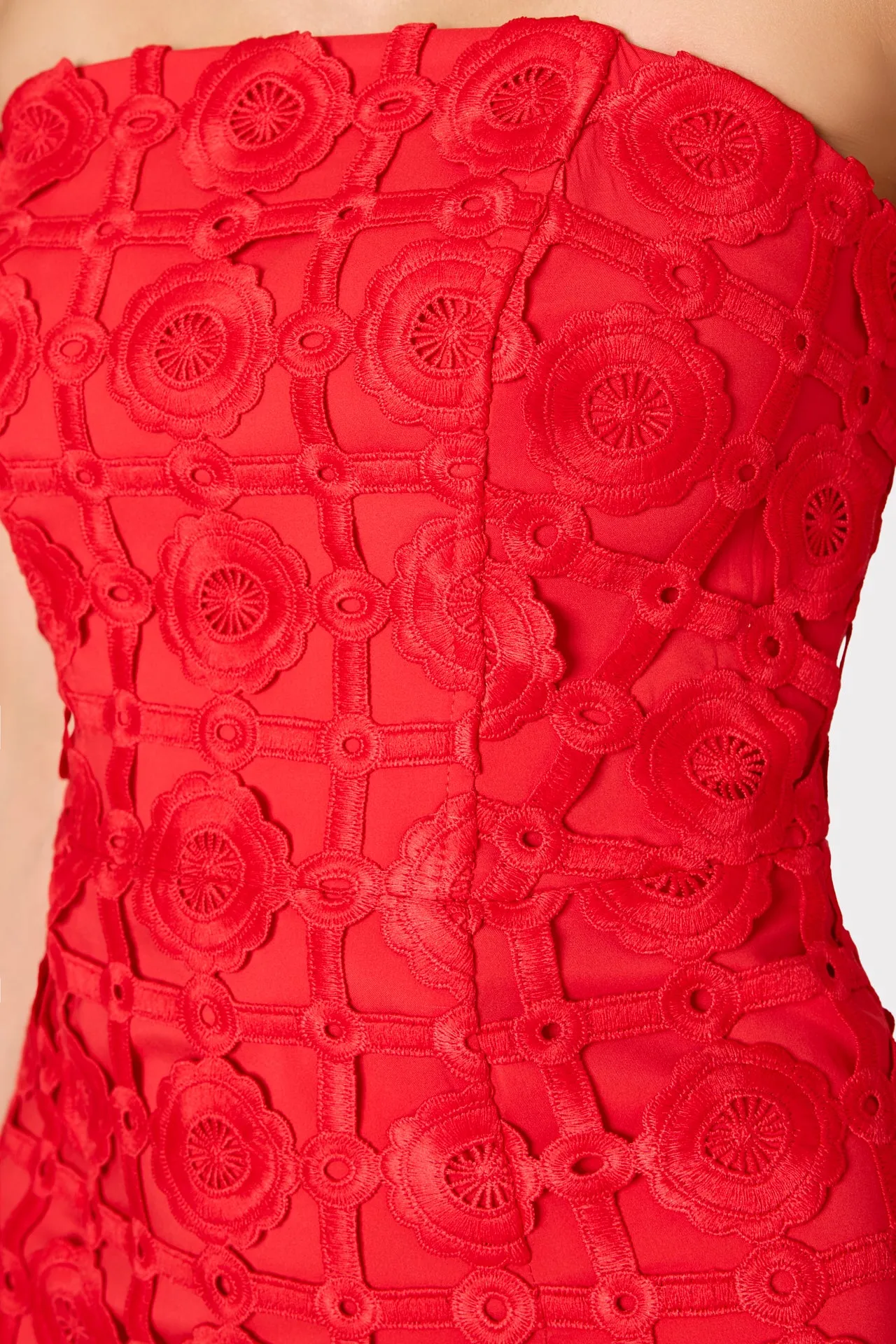 Kait Tile Lace Dress sold by Milly product image thumbnail 3