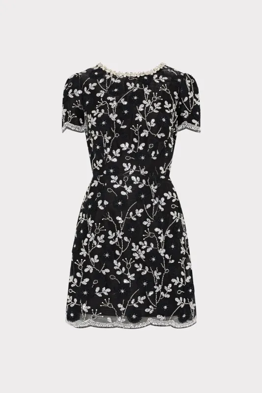 Daisy Silver Star Sequin Dress sold by Milly