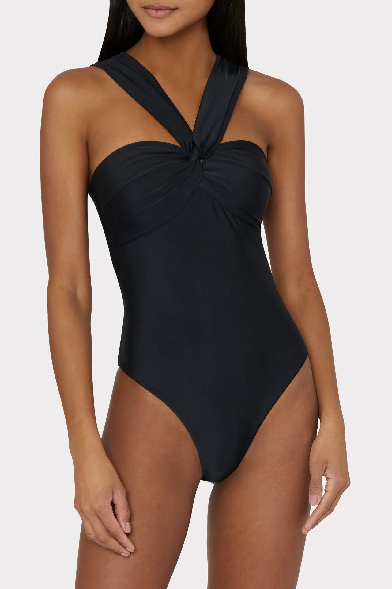 Betsy Draped Bandeau One Piece sold by Milly product image thumbnail 3