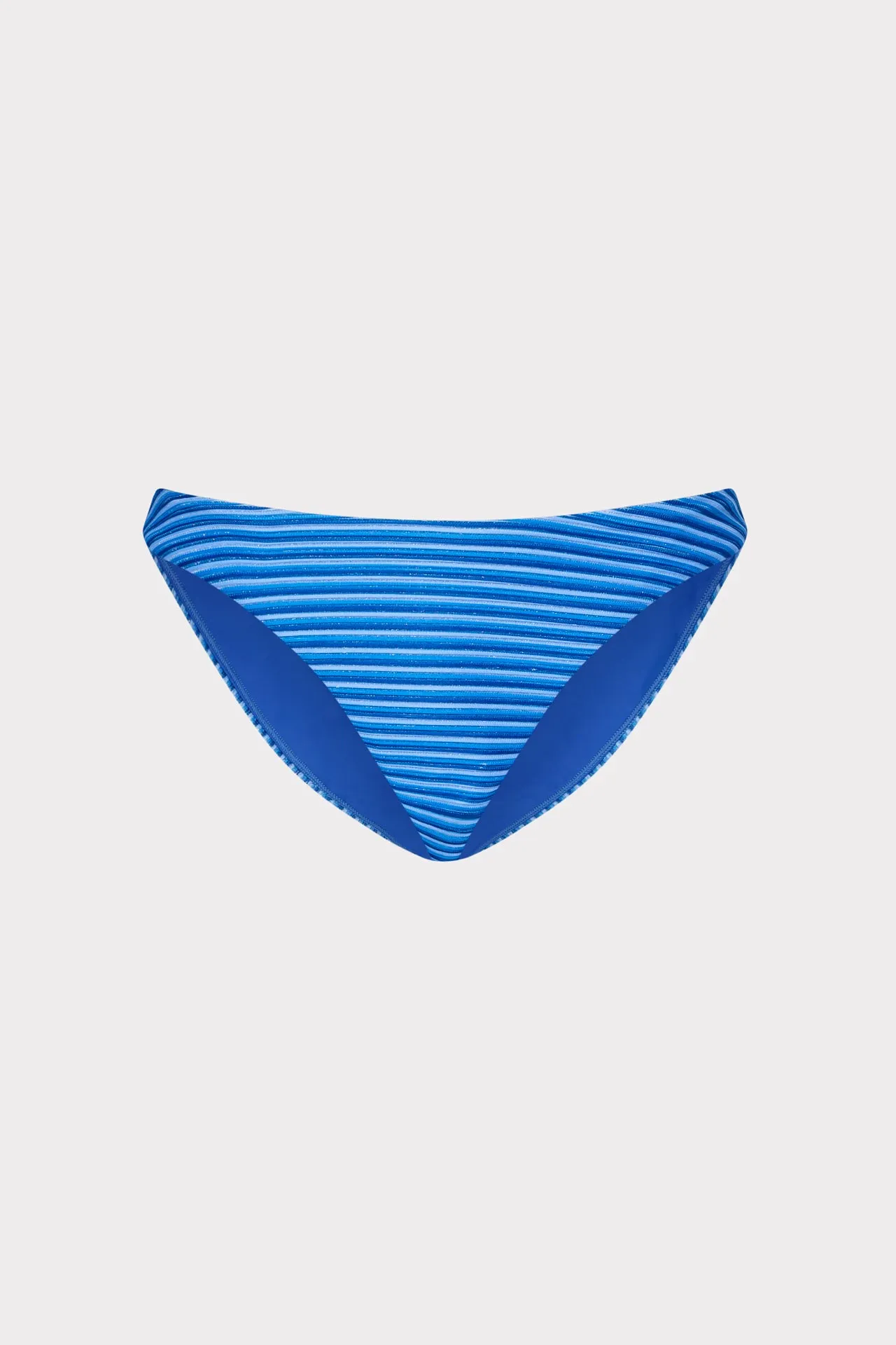 Margot Stripe Bikini Bottom sold by Milly