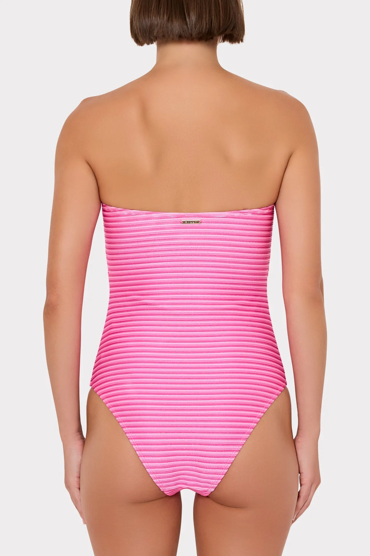 Stripe Strapless One Piece sold by Milly product image thumbnail 3