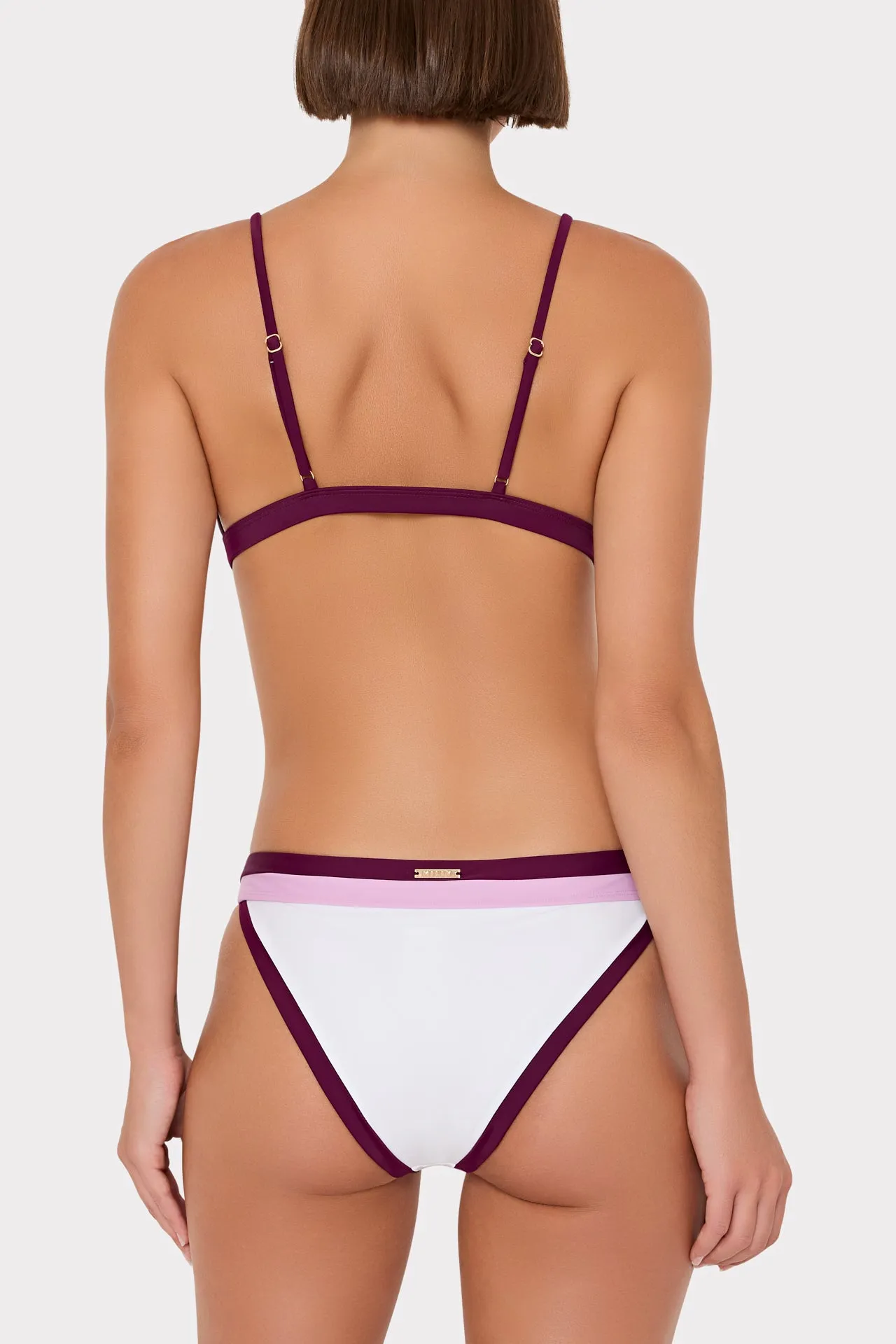 Positano Colorblock Bikini Bottom sold by Milly product image thumbnail 3