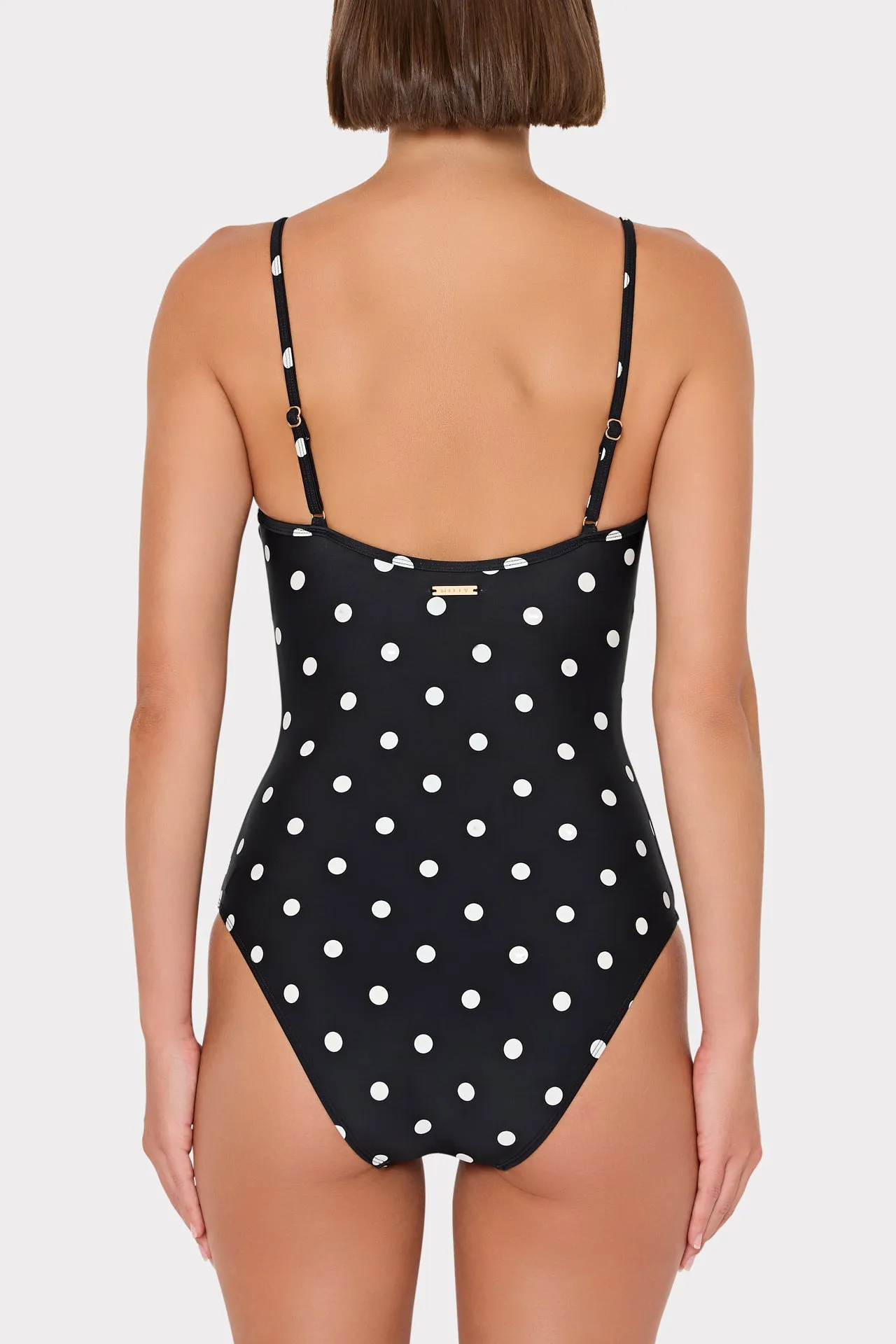 Polka Dot V-Wire One Piece sold by Milly product image thumbnail 3