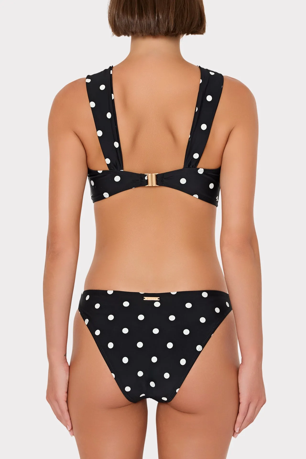 Margot Polka Dot Bikini Bottom sold by Milly product image thumbnail 3