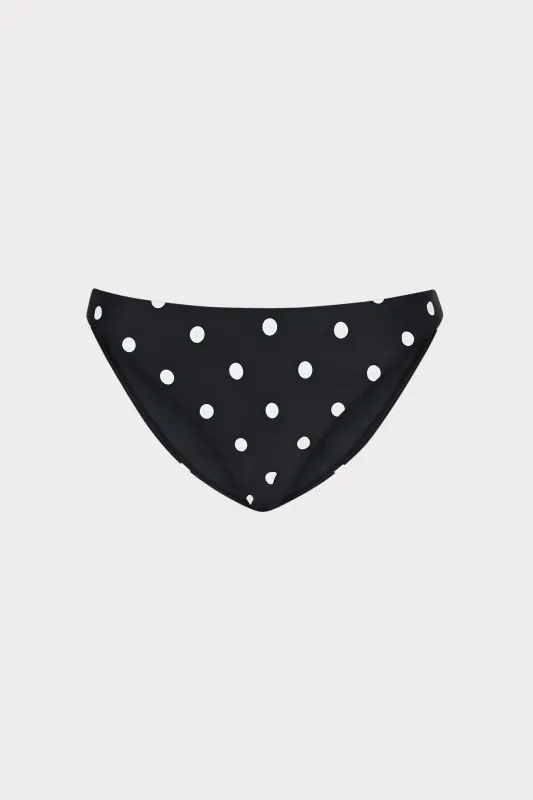 Margot Polka Dot Bikini Bottom sold by Milly