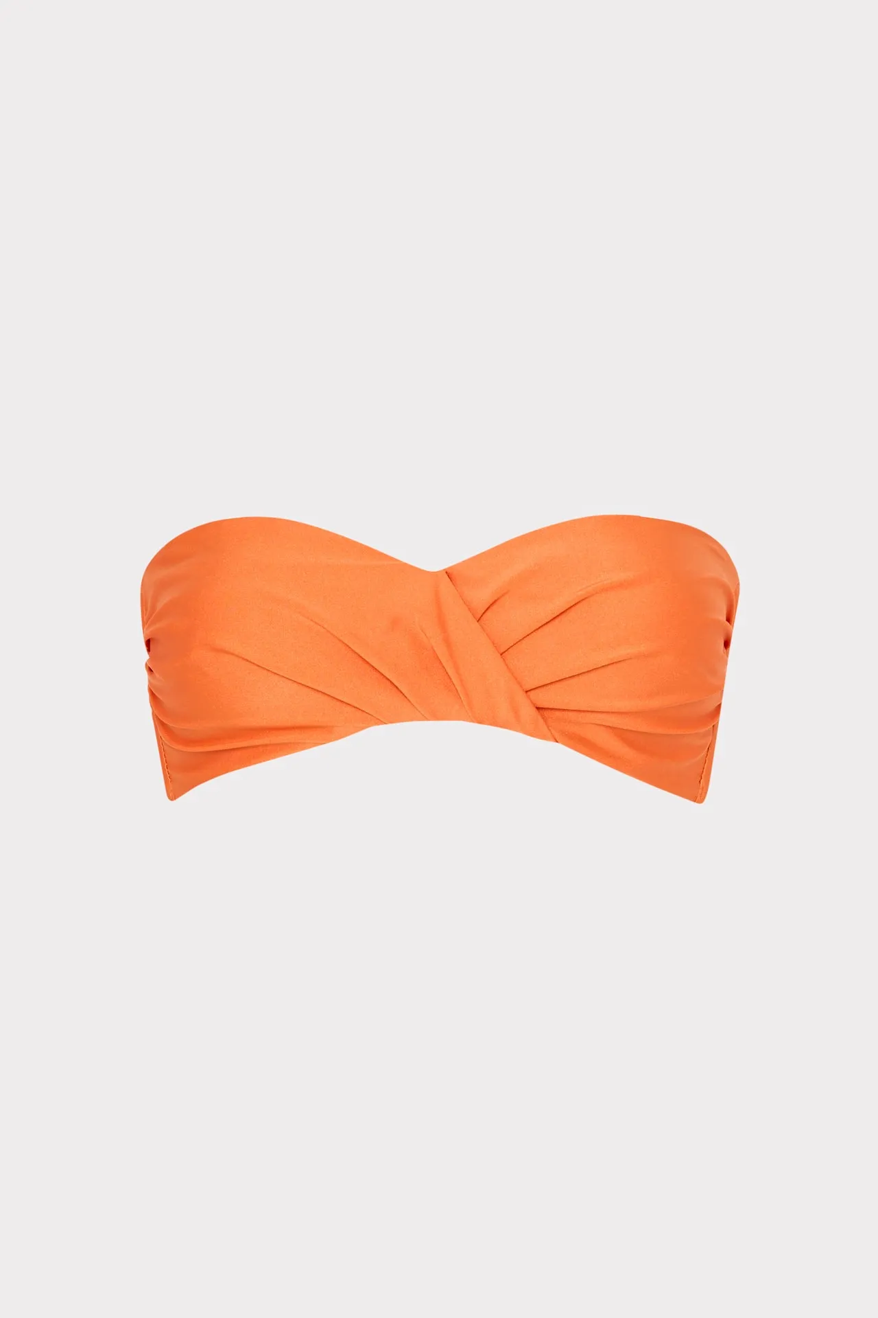 Soleil Gloss Twist Bandeau Top sold by Milly