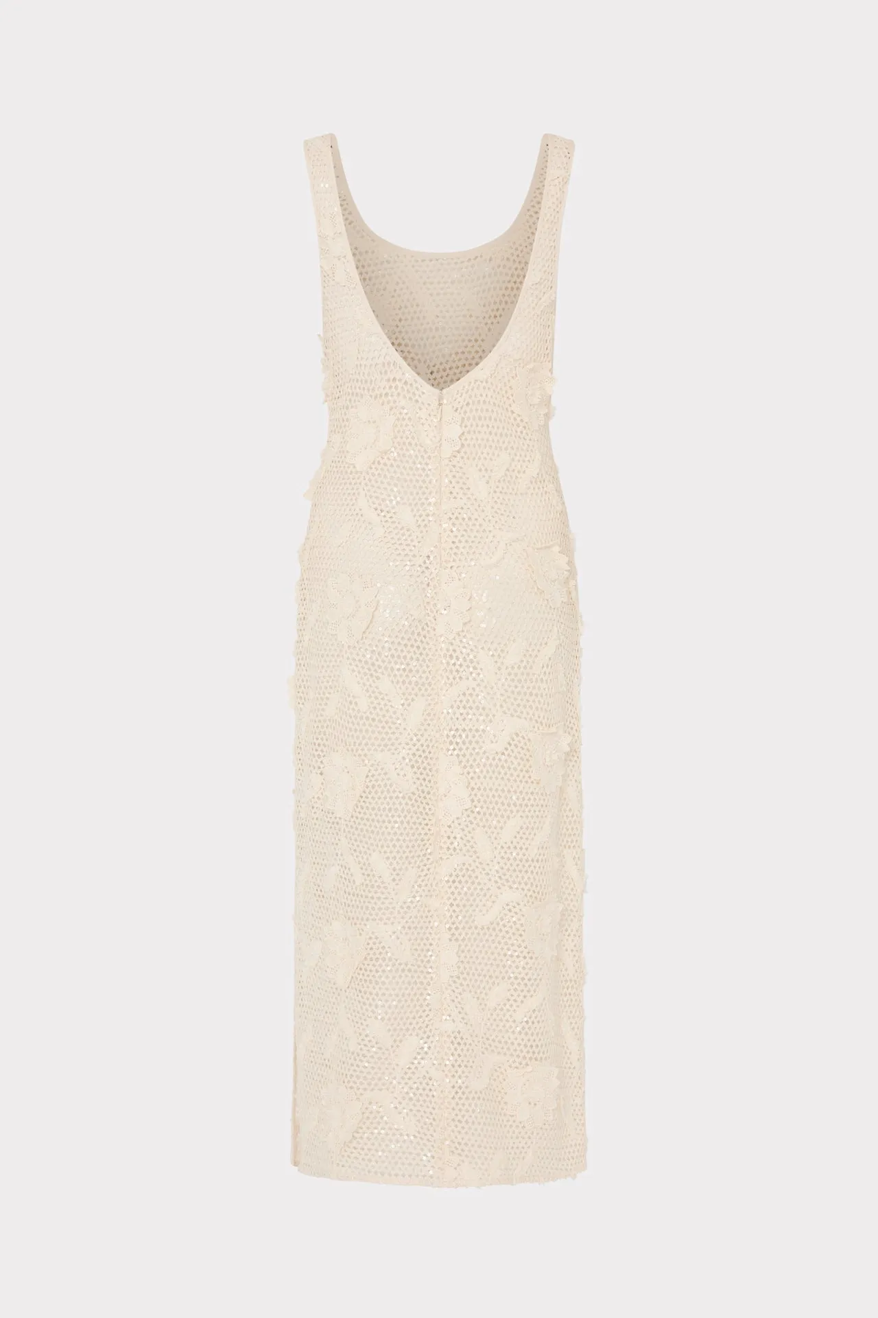 Sequin Crochet Cover-Up Dress sold by Milly product image thumbnail 5
