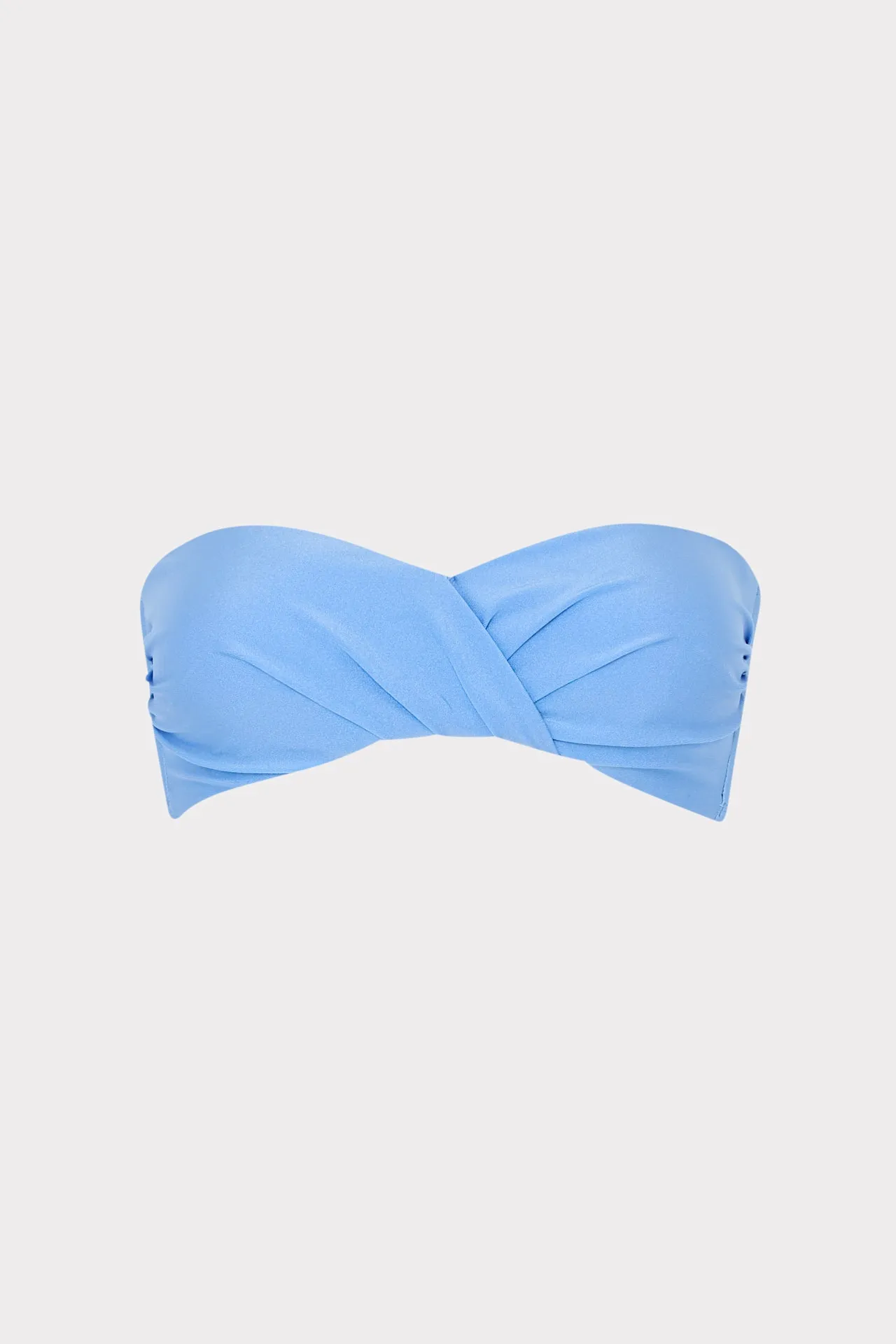 Soleil Gloss Twist Bandeau Top sold by Milly