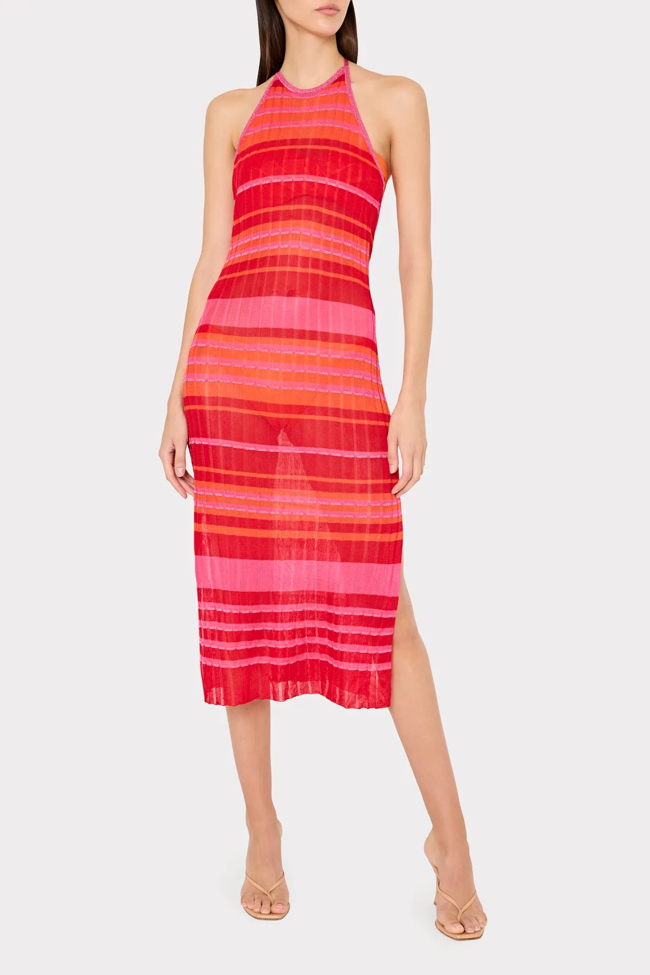 Variegated Stripe Dress sold by Milly product image thumbnail 3