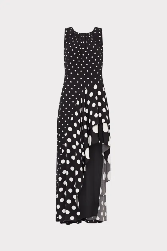 Spencer Polka Dot Midi Dress sold by Milly