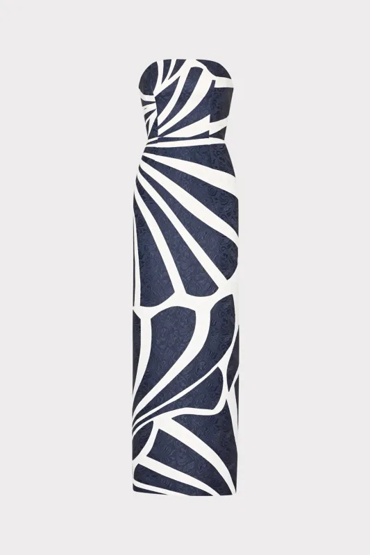 Orion Printed Maxi Dress sold by Milly